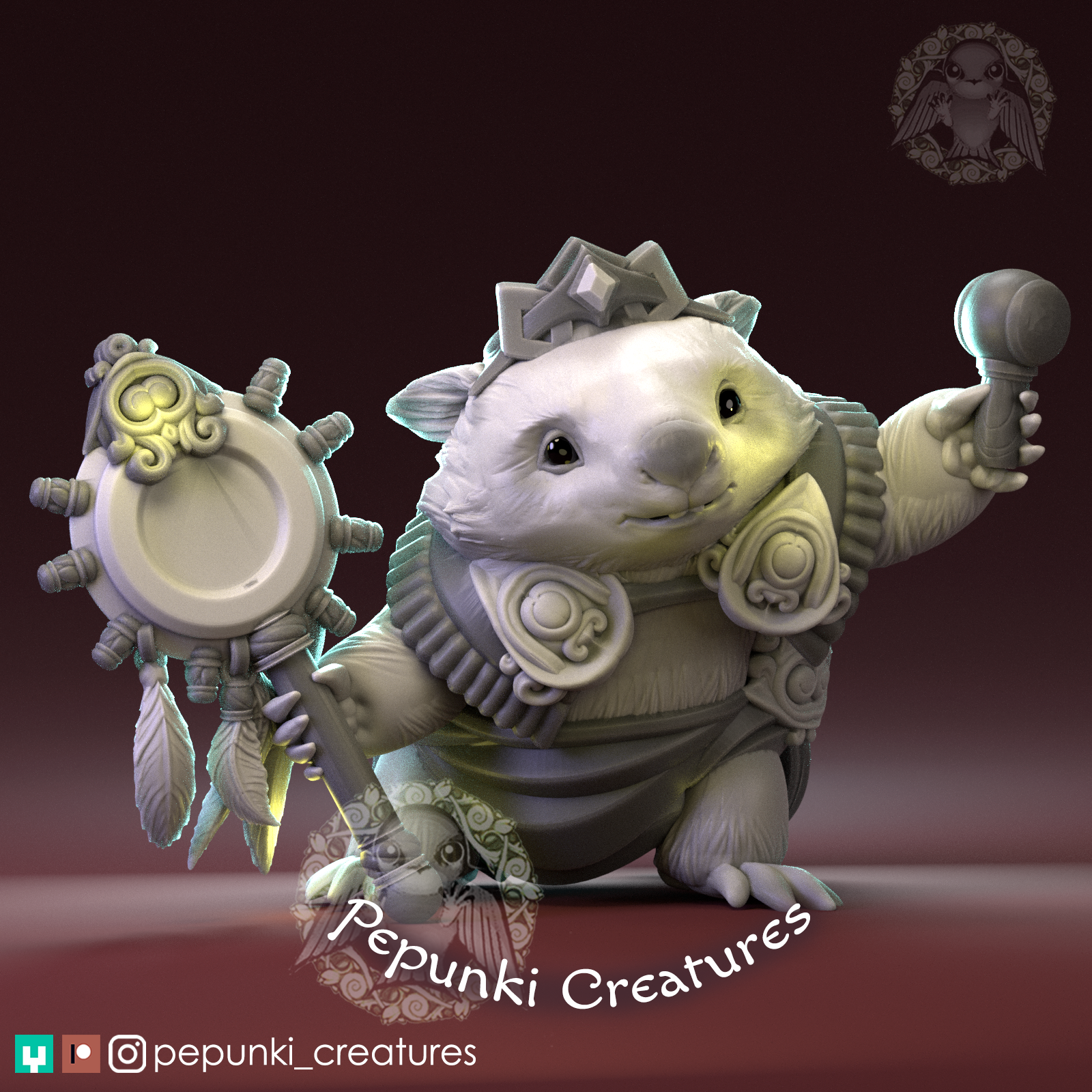 Wombat Shaman Wizard