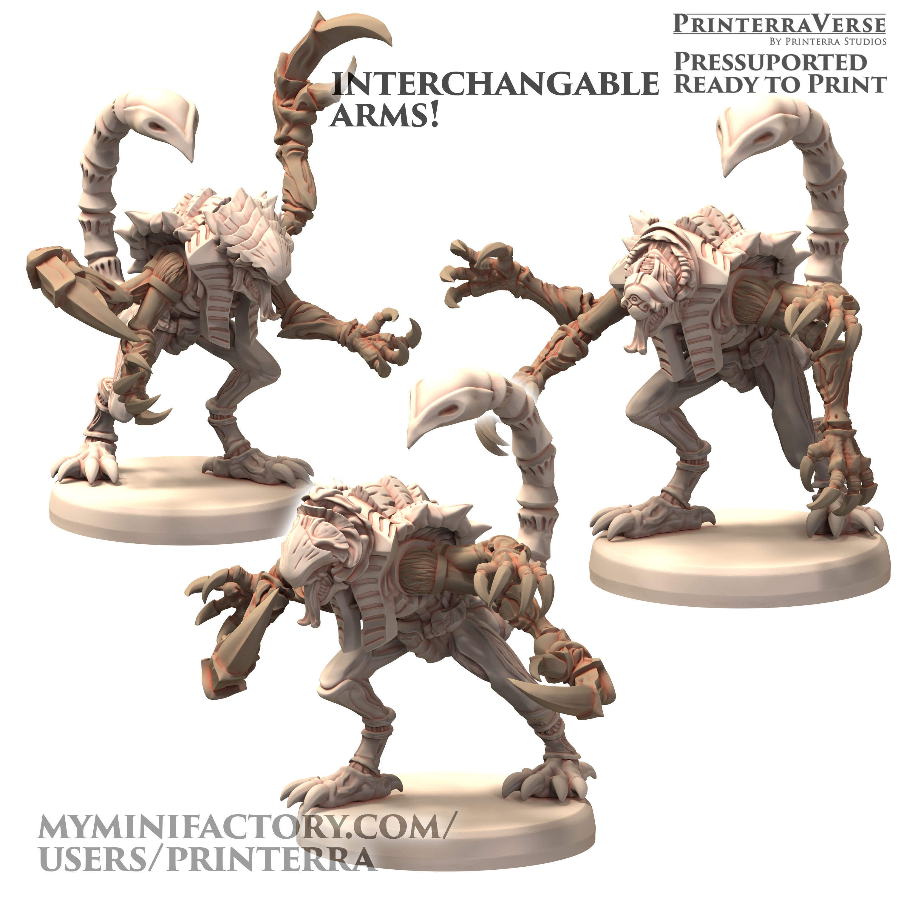 032 SERKET Egyptian Hive Alien Serketlings