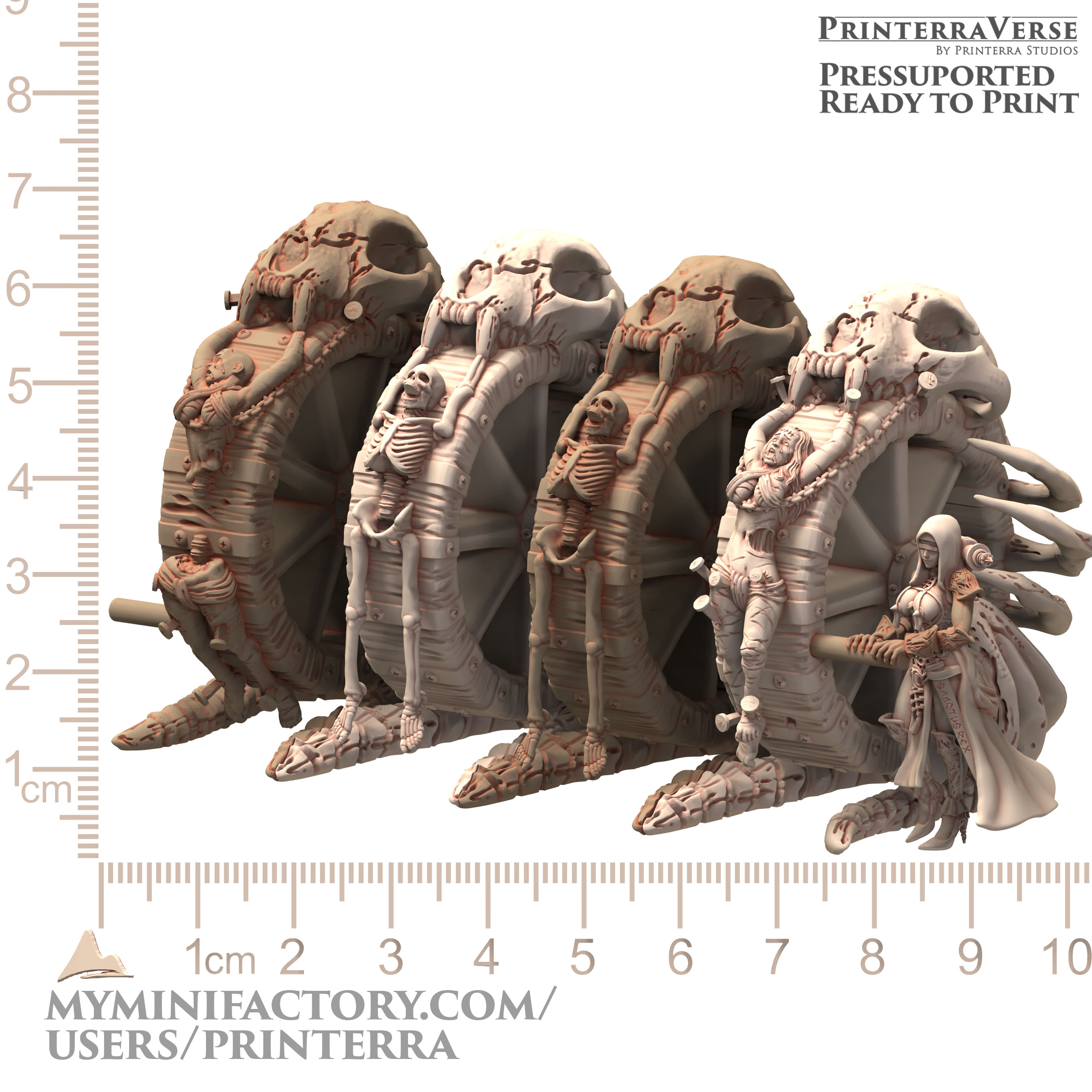 033 BELTHAZARK Modular Penance Wheel Torture Device sorority terrain