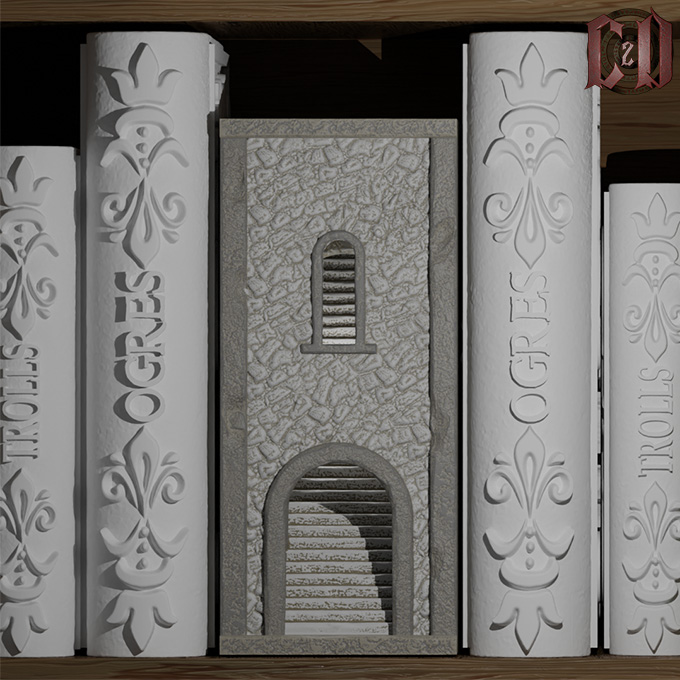 Landscape - Dungeon Stairs
