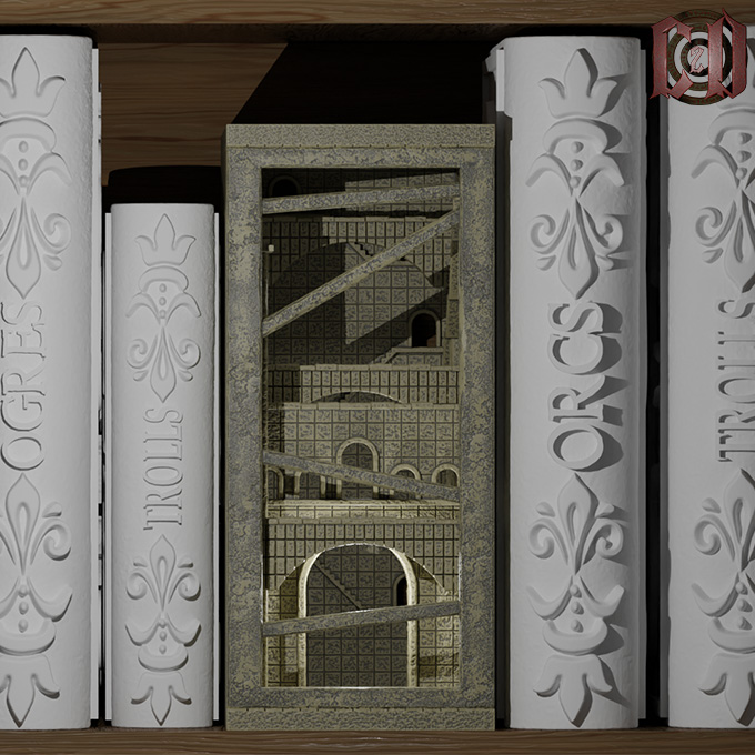 Landscape - Puzzle Stairs