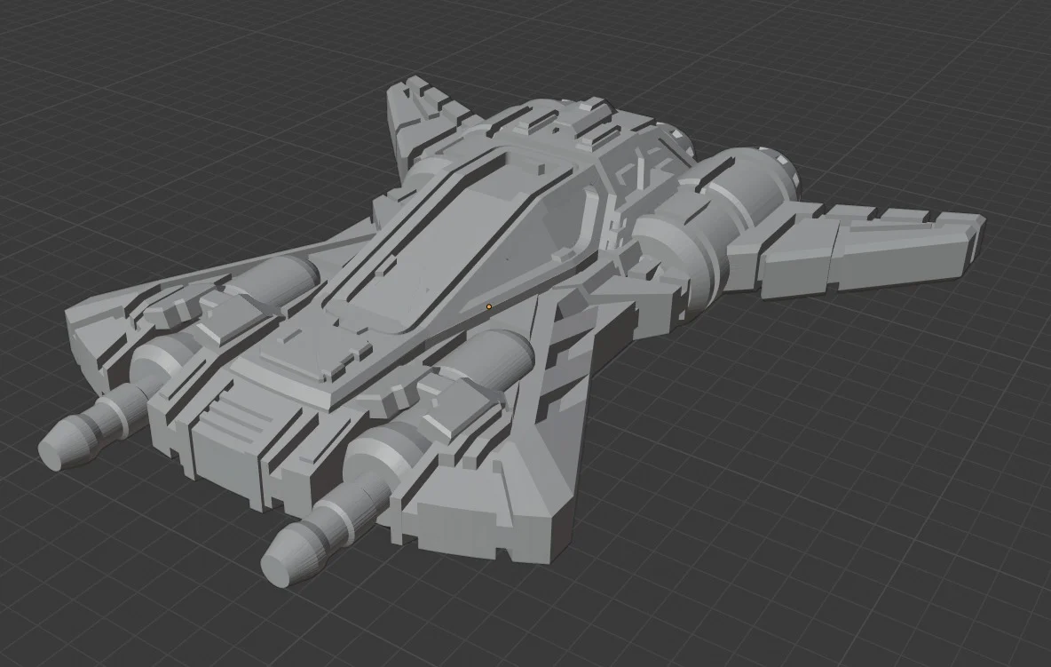 Gorian's pirates snub fighter (Armada - Squadron)