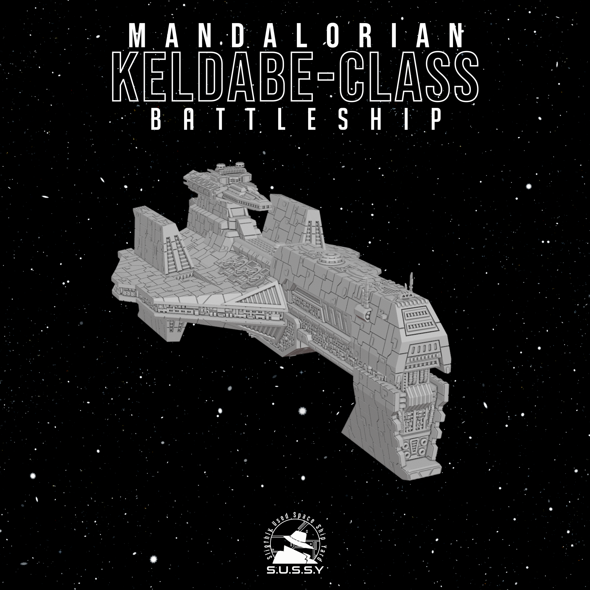 Mandalorian Keldabe Battleship
