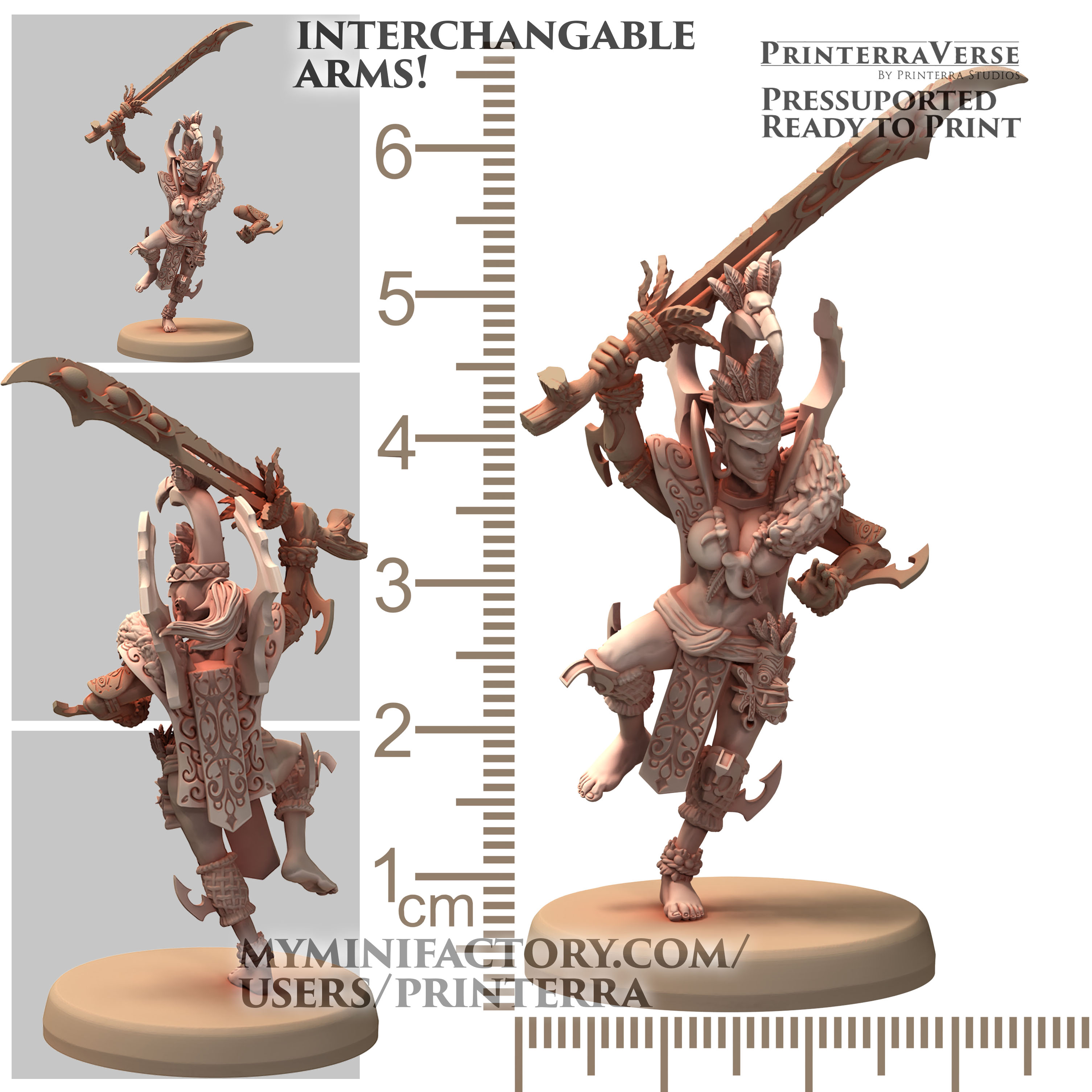 036 EXILED Pawang Mandau Tribal Elder Space Forest Elves
