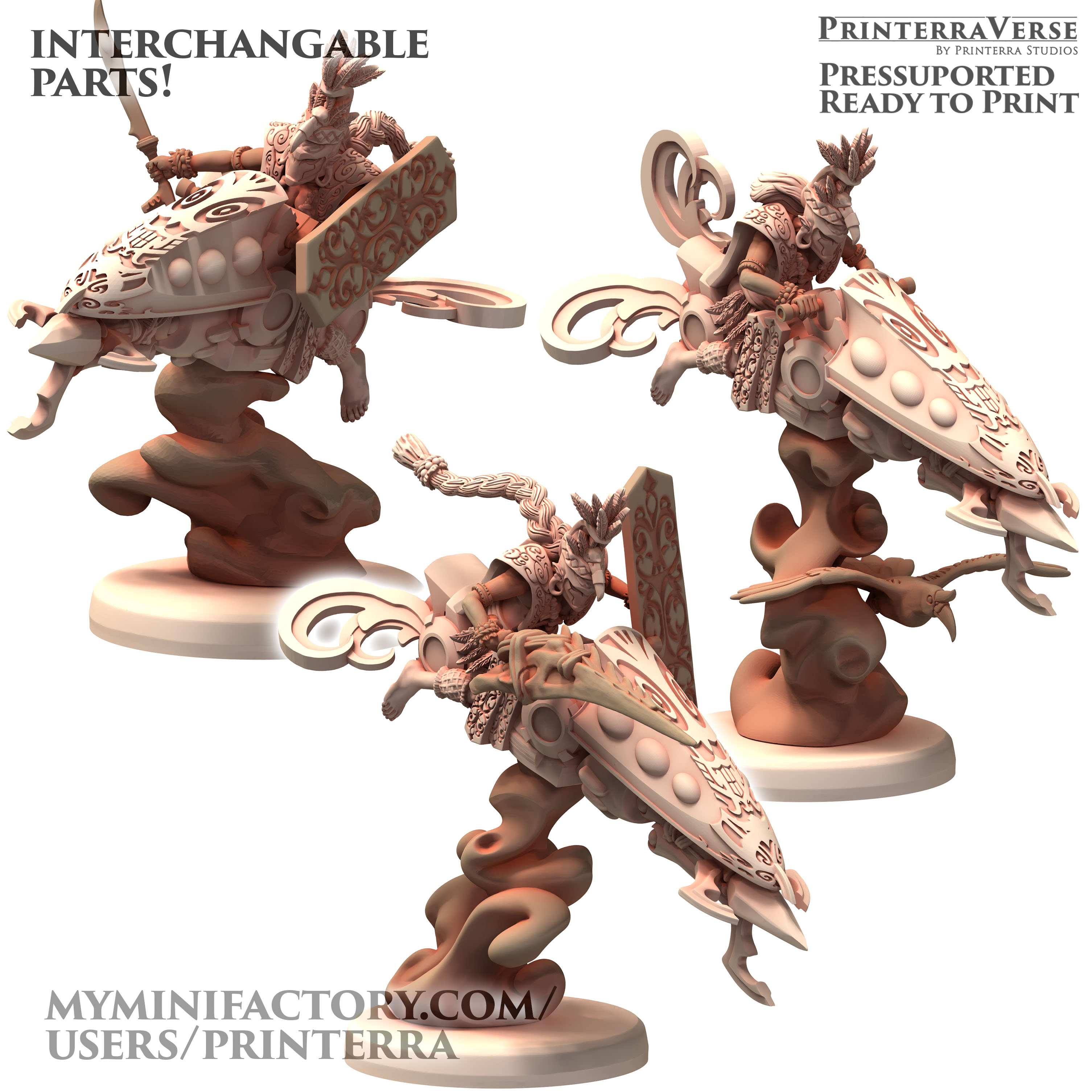 036 EXILED Rider Tribal Elder Space Forest Wind Elves