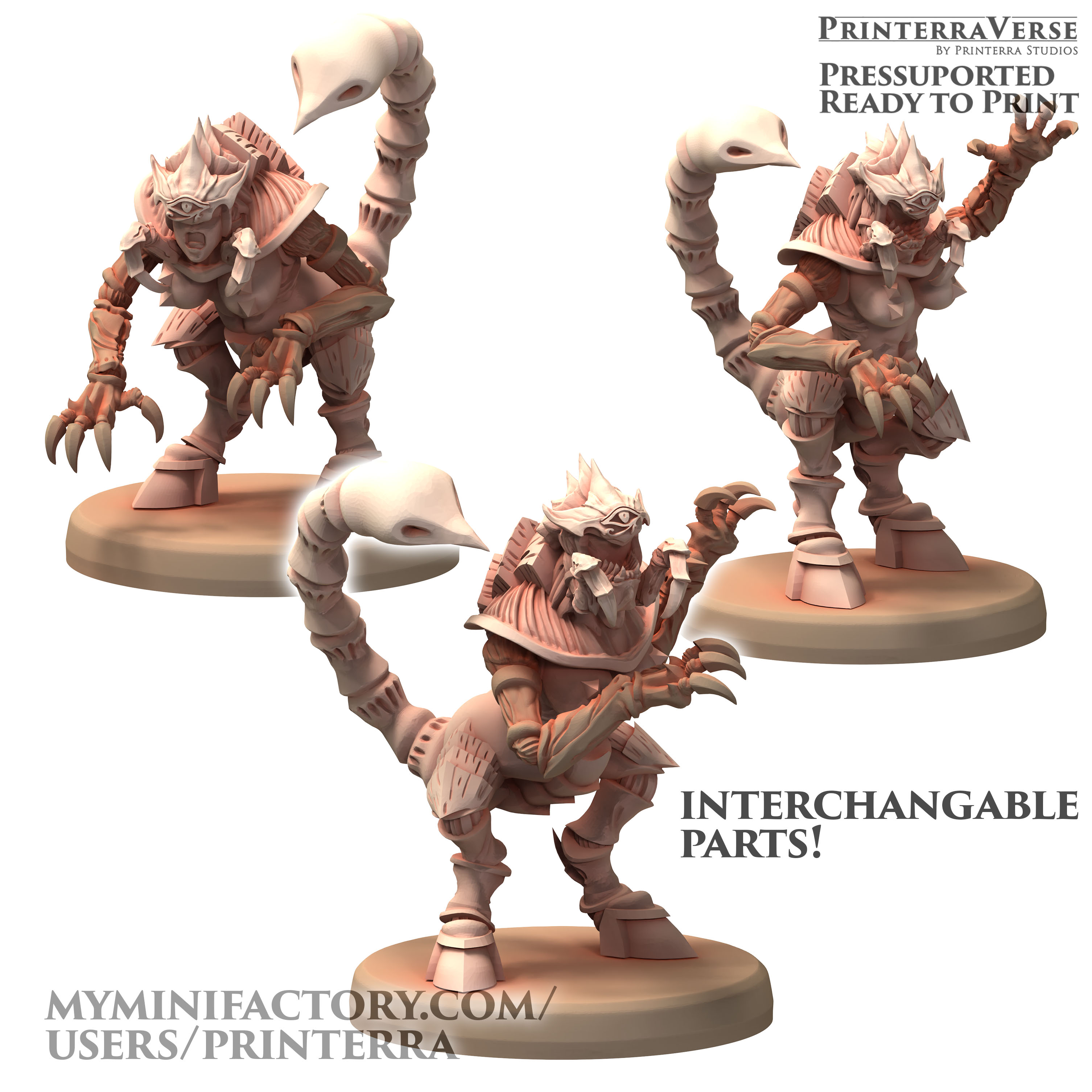 036 SERKET Brood Mother Crawler Soldier