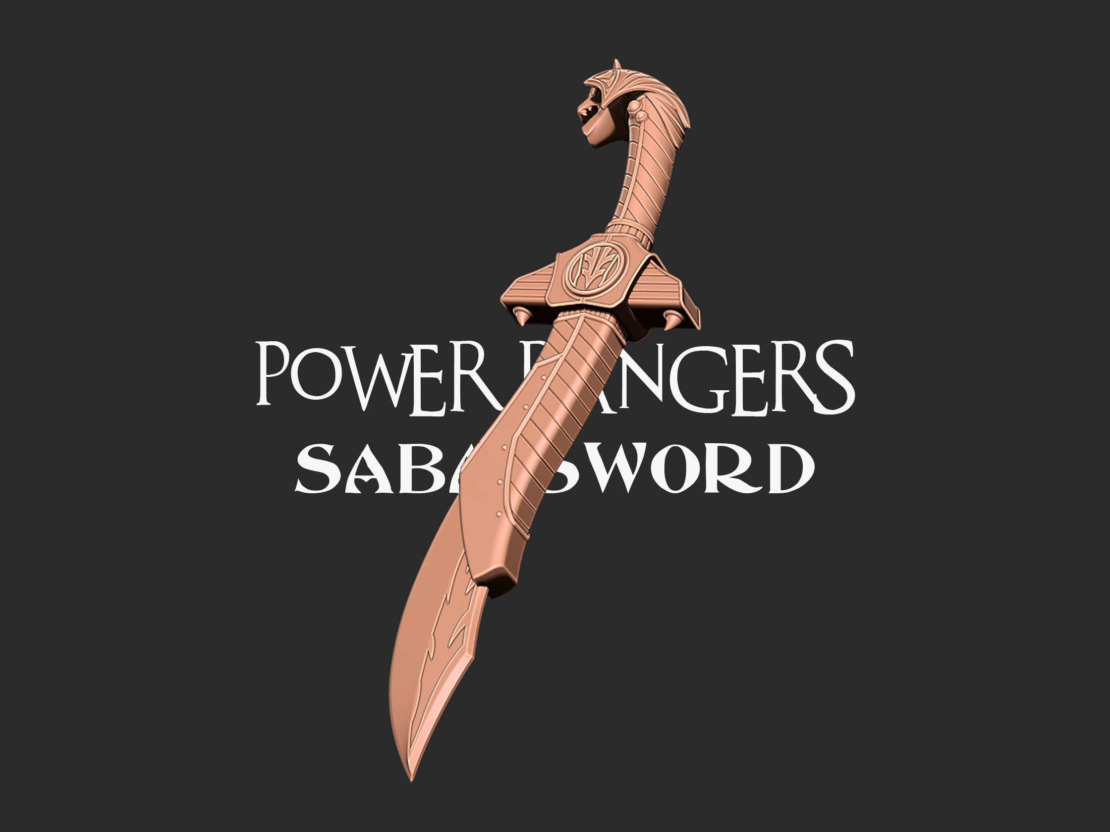 Saba Sword 3D print model