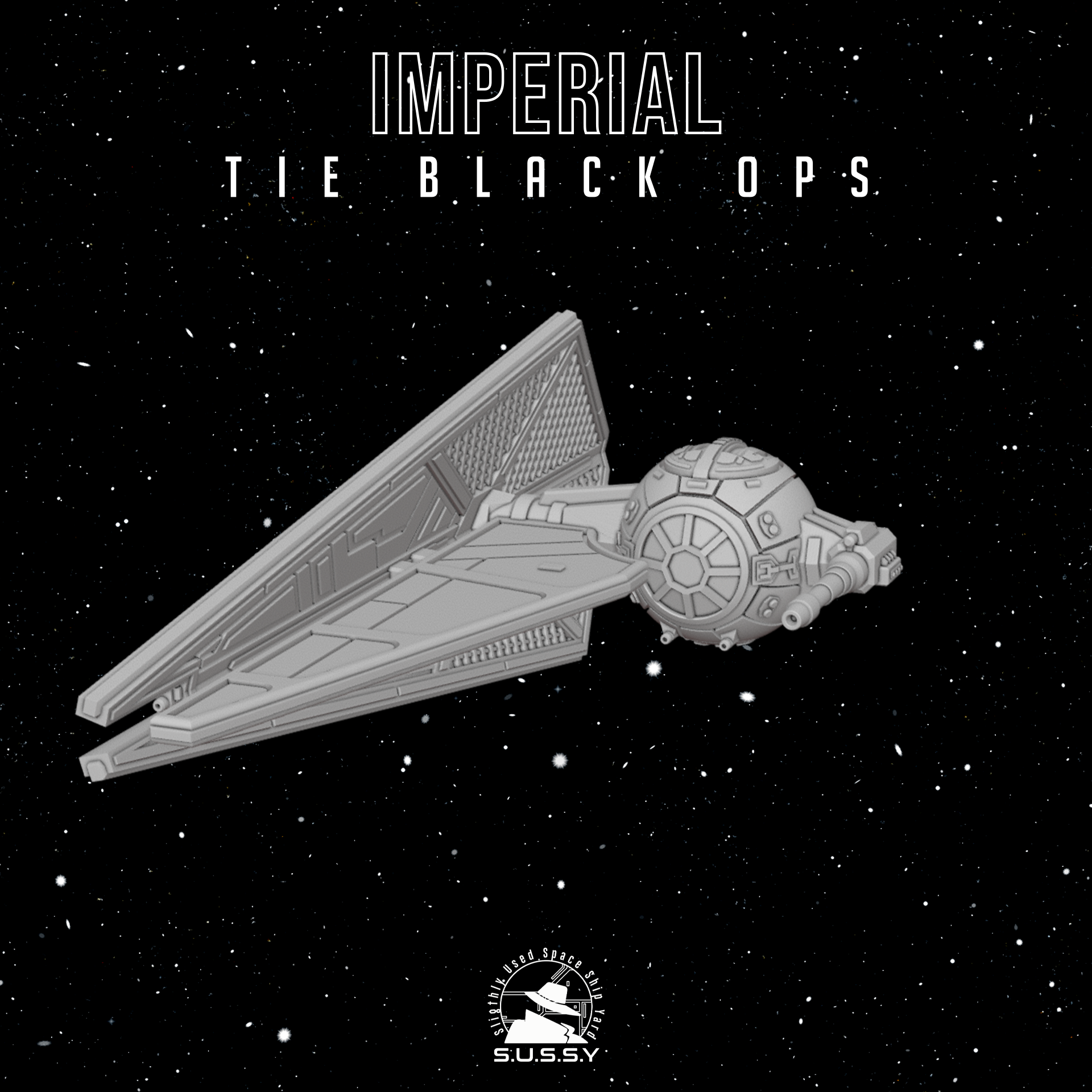 TIE Black Ops (X-Wing Scale)