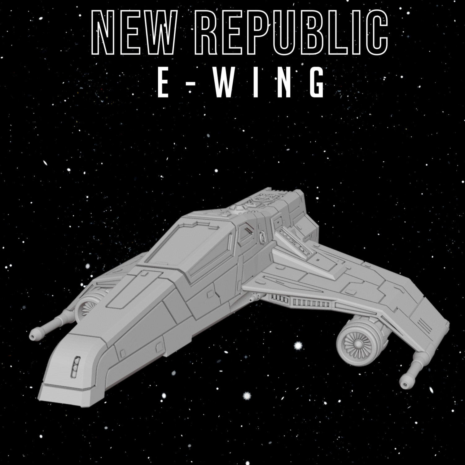 E-Wing (X-Wing Scale)