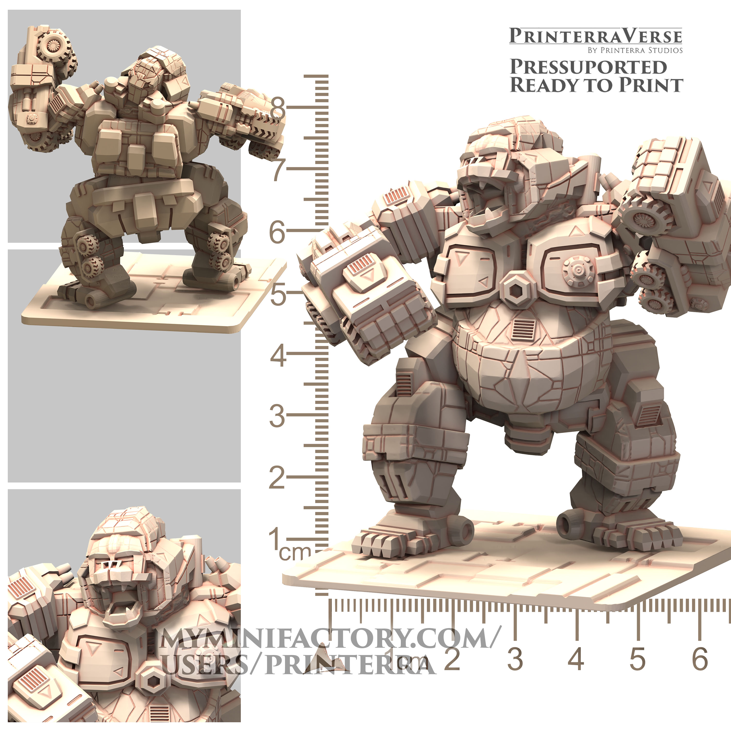037 TECHNOPUNK Mecha Goribot Monster