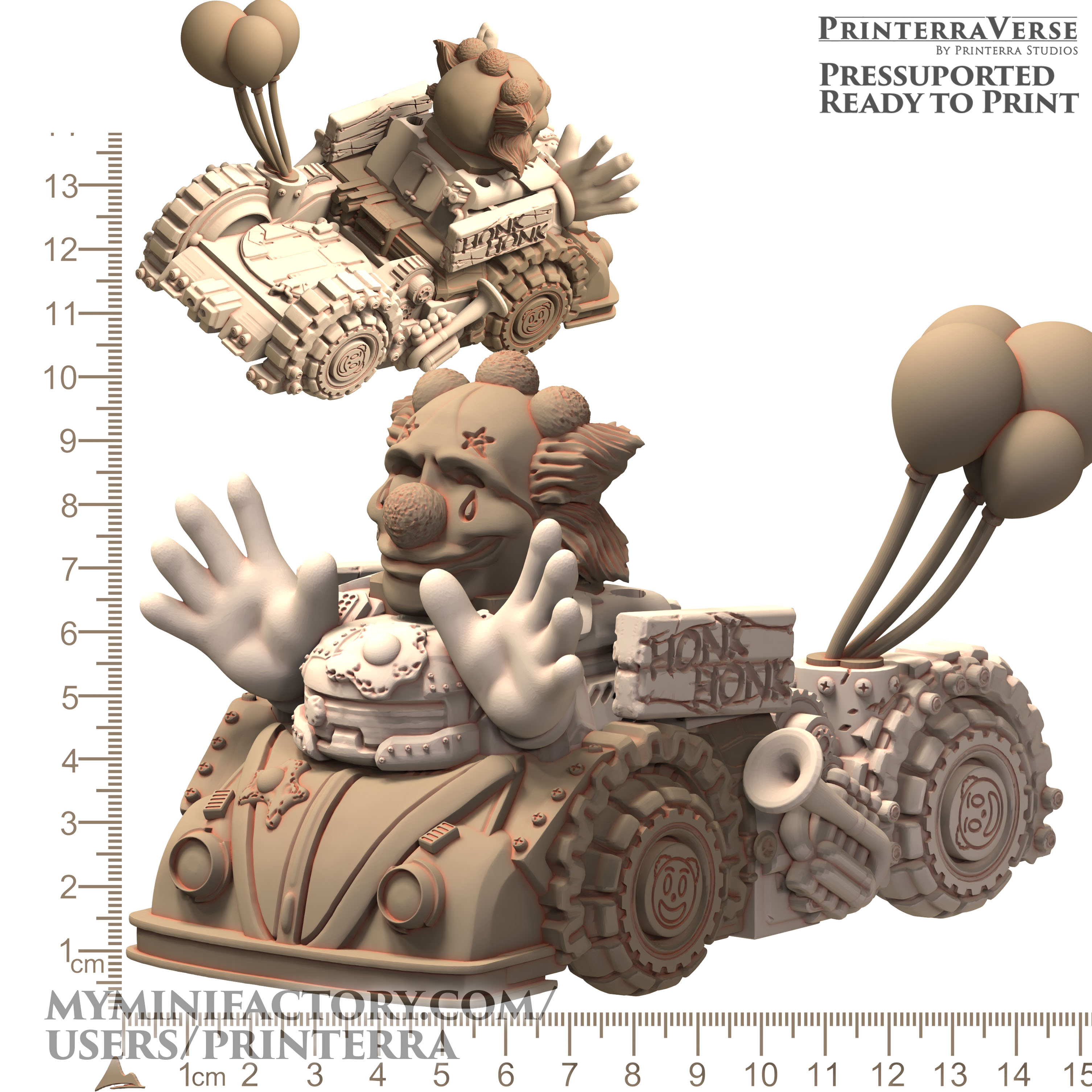 038 TECHNOPUNK Clussy Gang Violent Clown Circus Truck