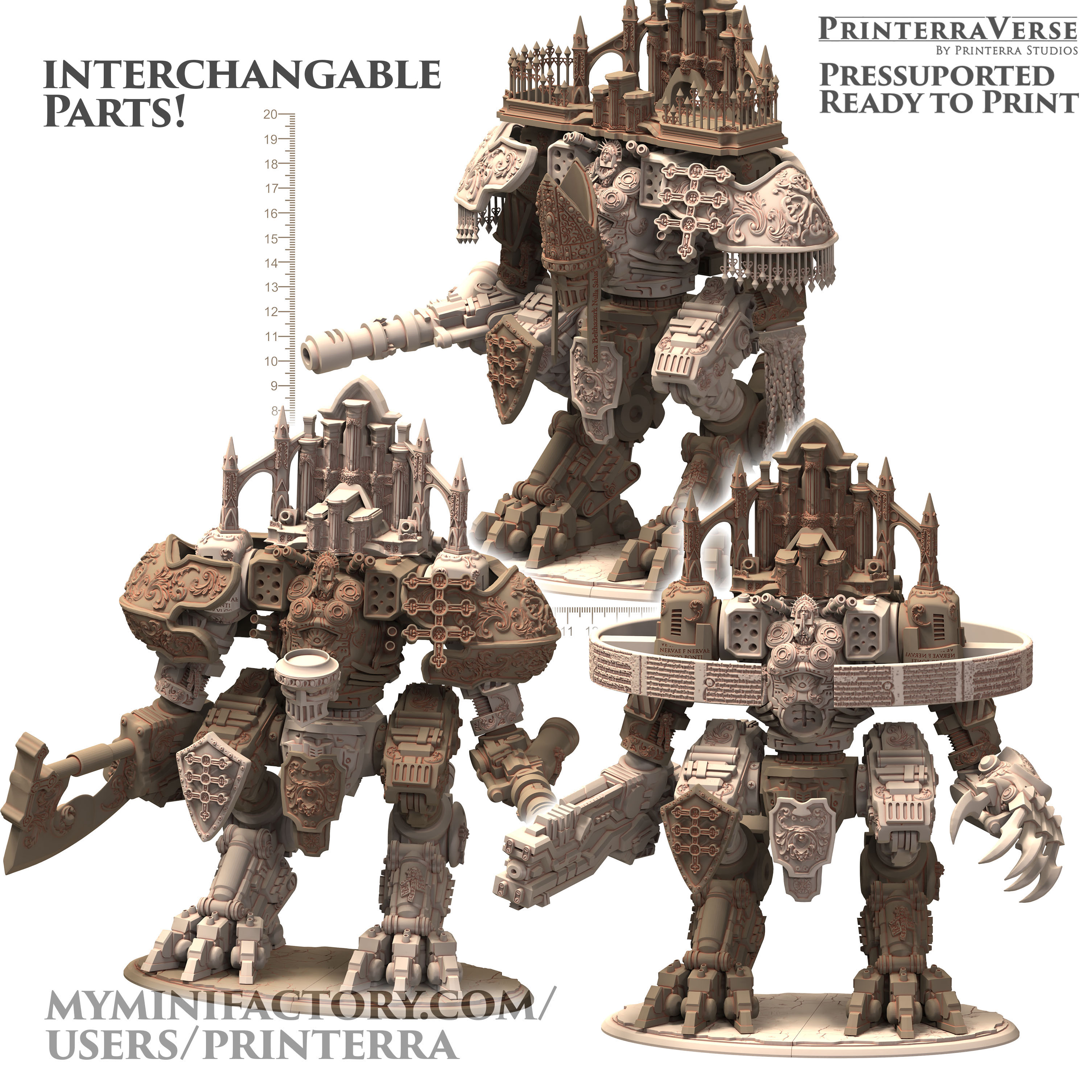 038 BELTHAZARK Modular Titania Church Engine