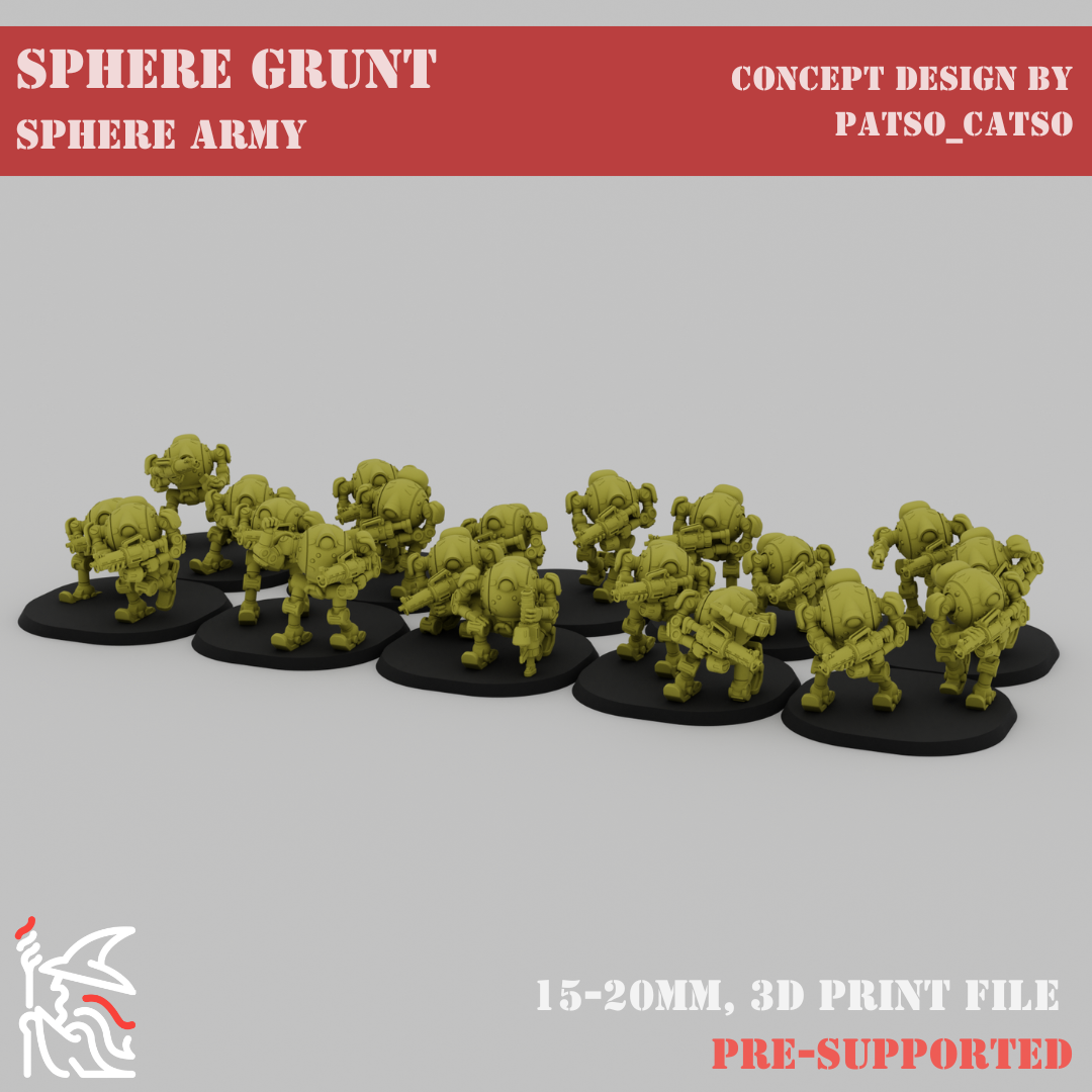 [Sphere Army] Sphere Grunts
