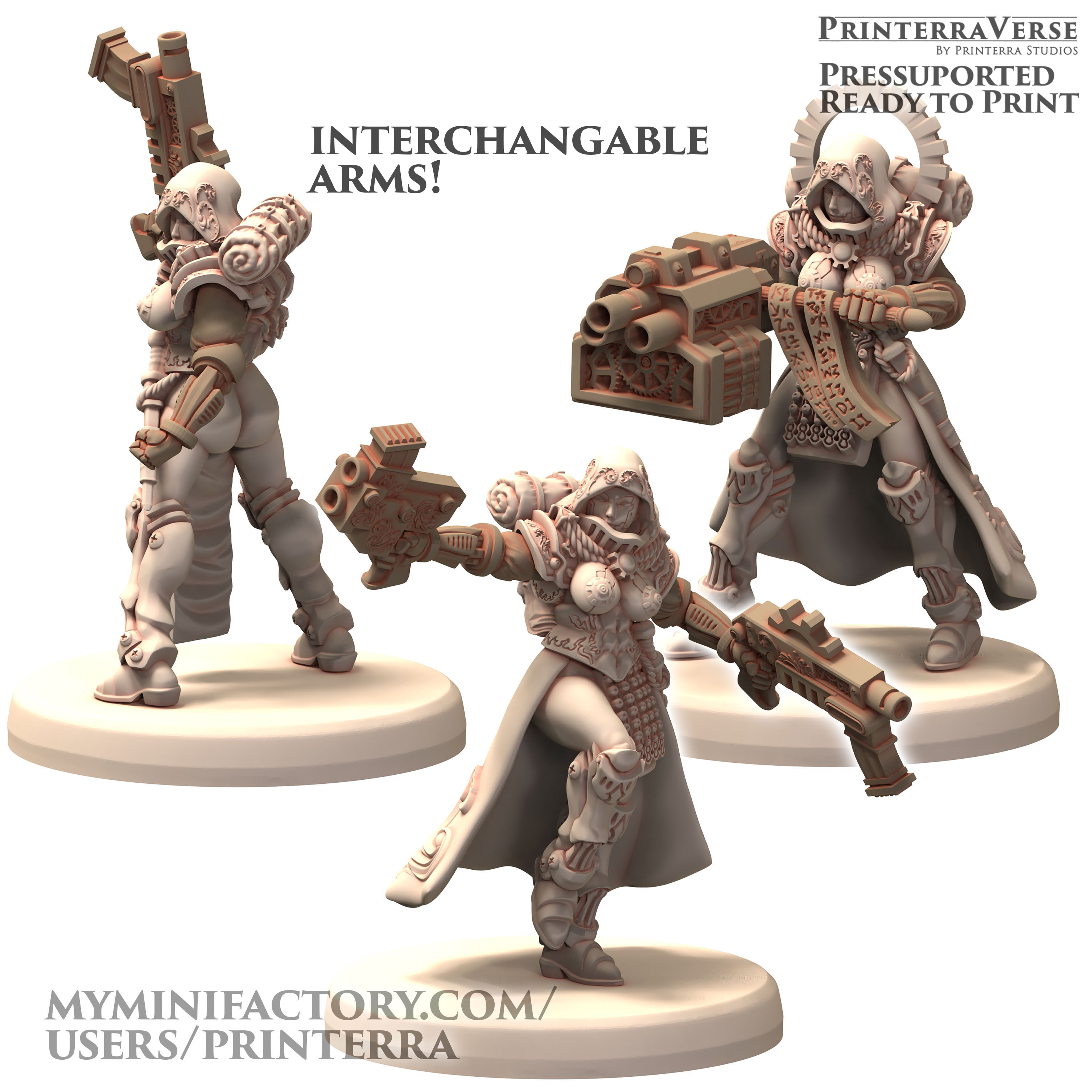 039 ROMANUS Priorissa Priestess Sisterhood of Battle