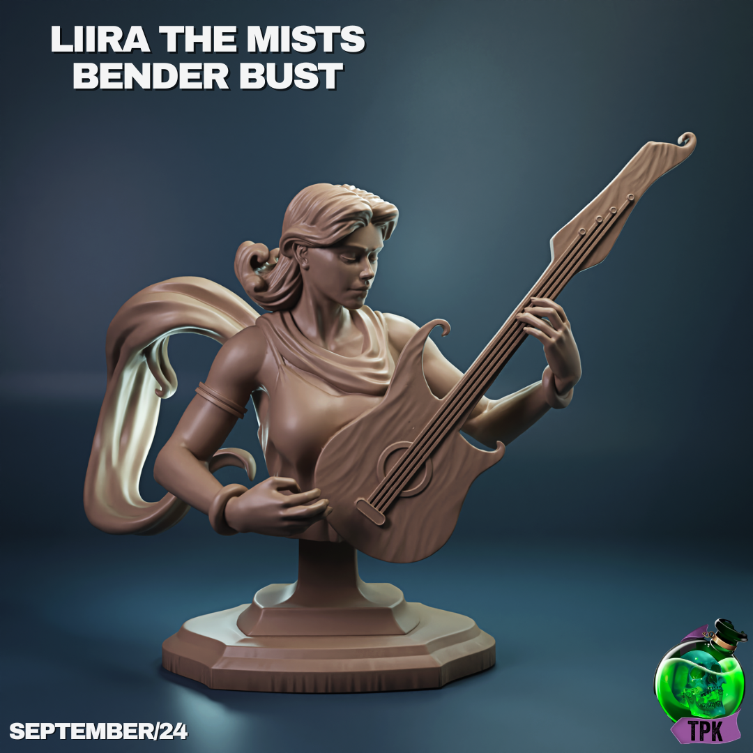 Liira the Mists Bender Bust