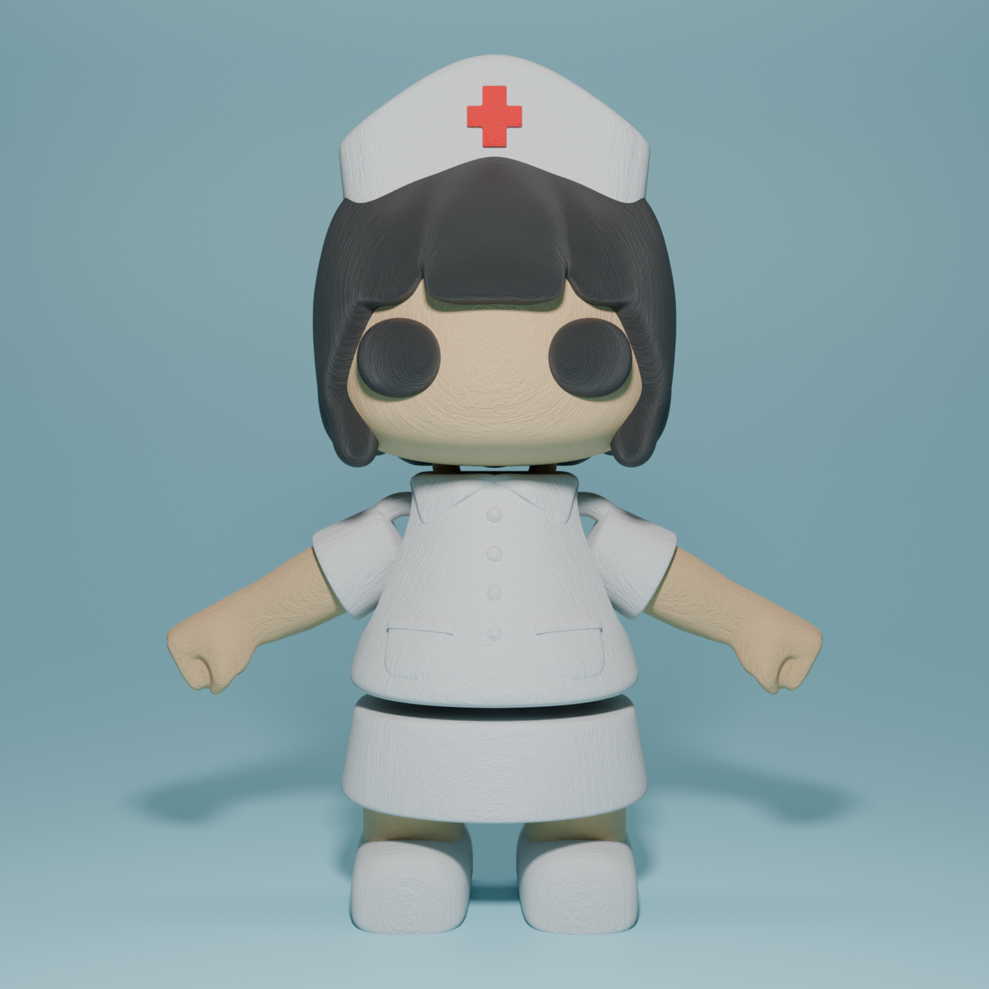 3D Printable Flexi Nurse
