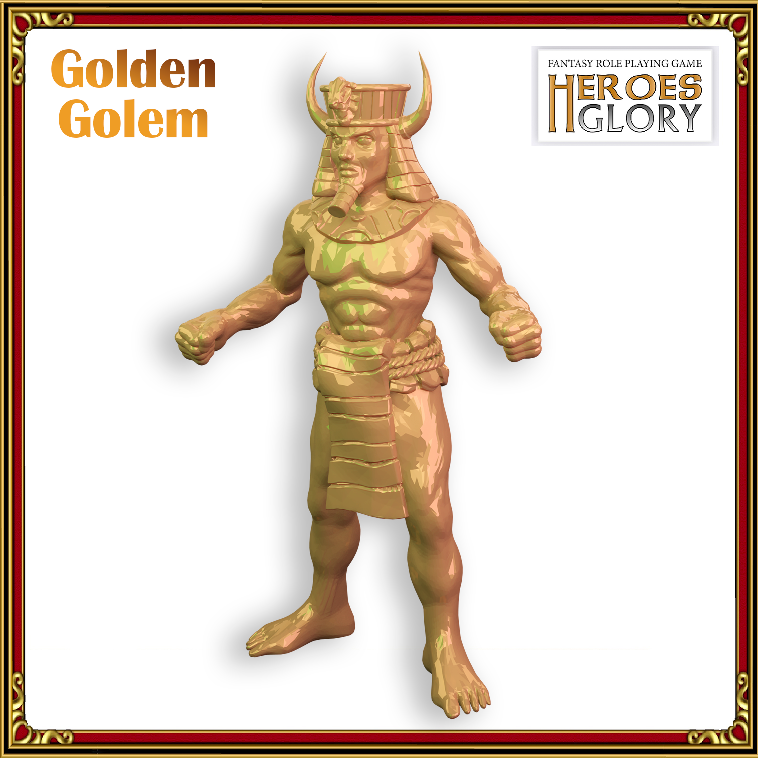 Golden Golem (Heroes Glory)