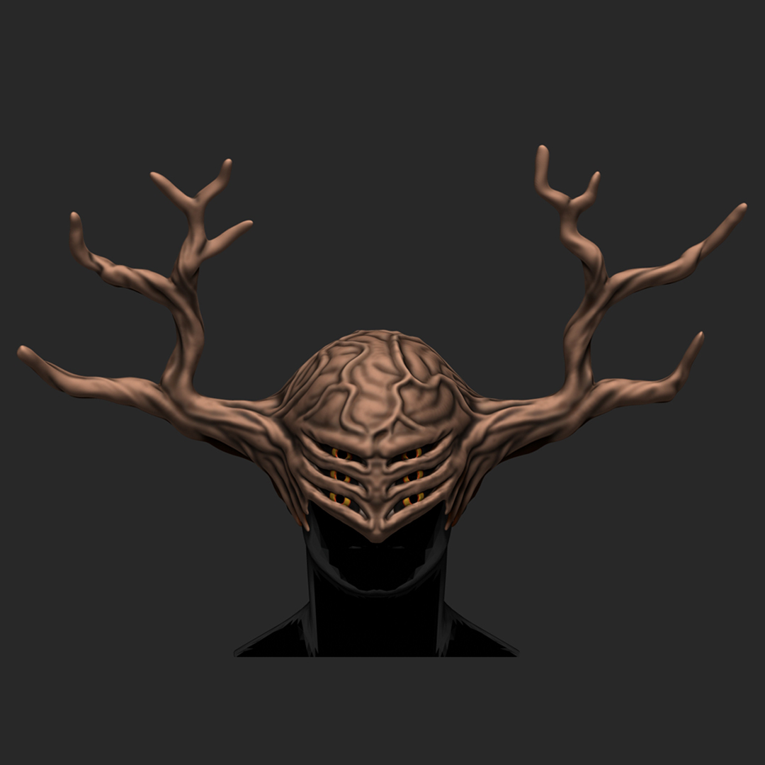 God Tree Devil Mask - Halloween cosplay