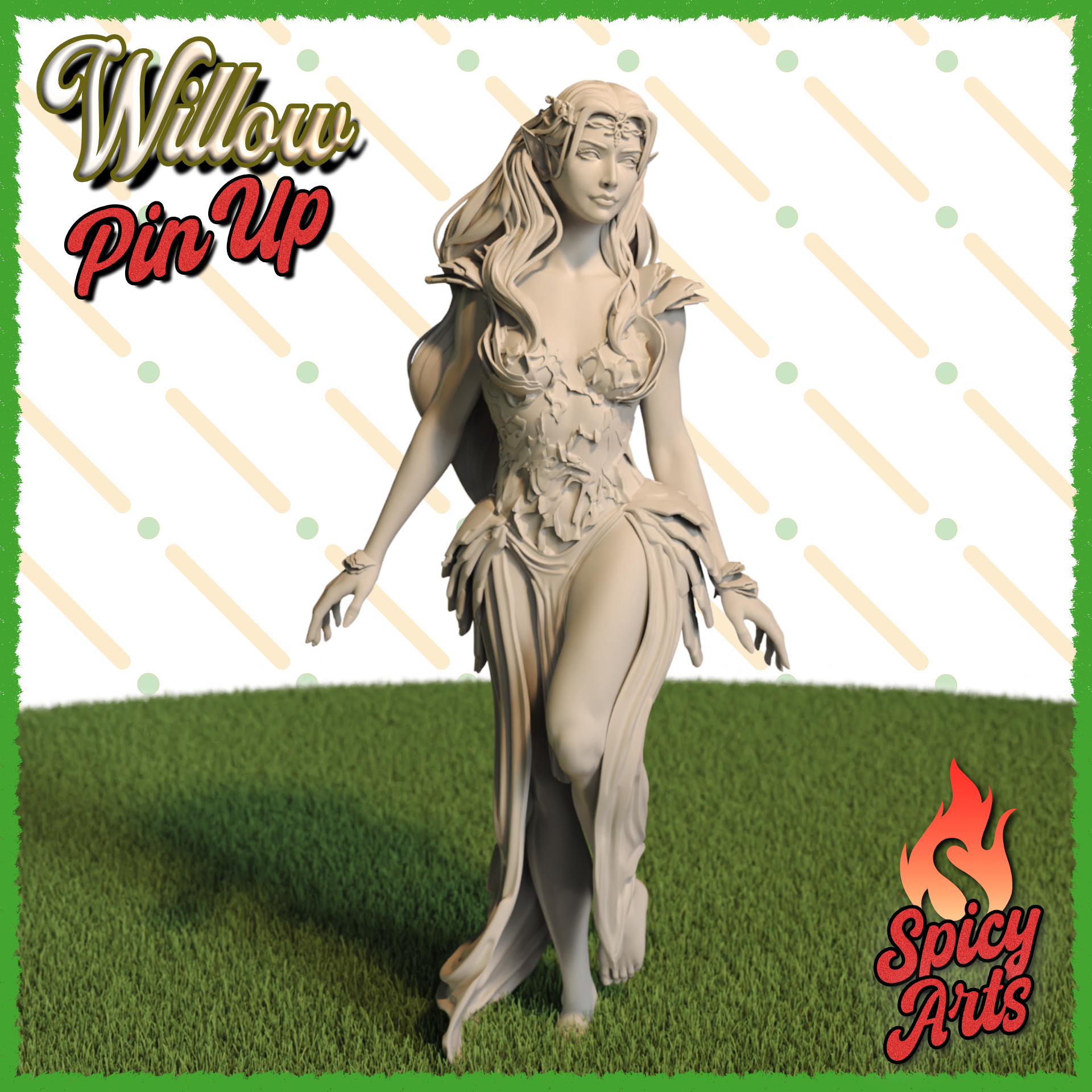 Willow - (SFW) Goddess Pin-Up