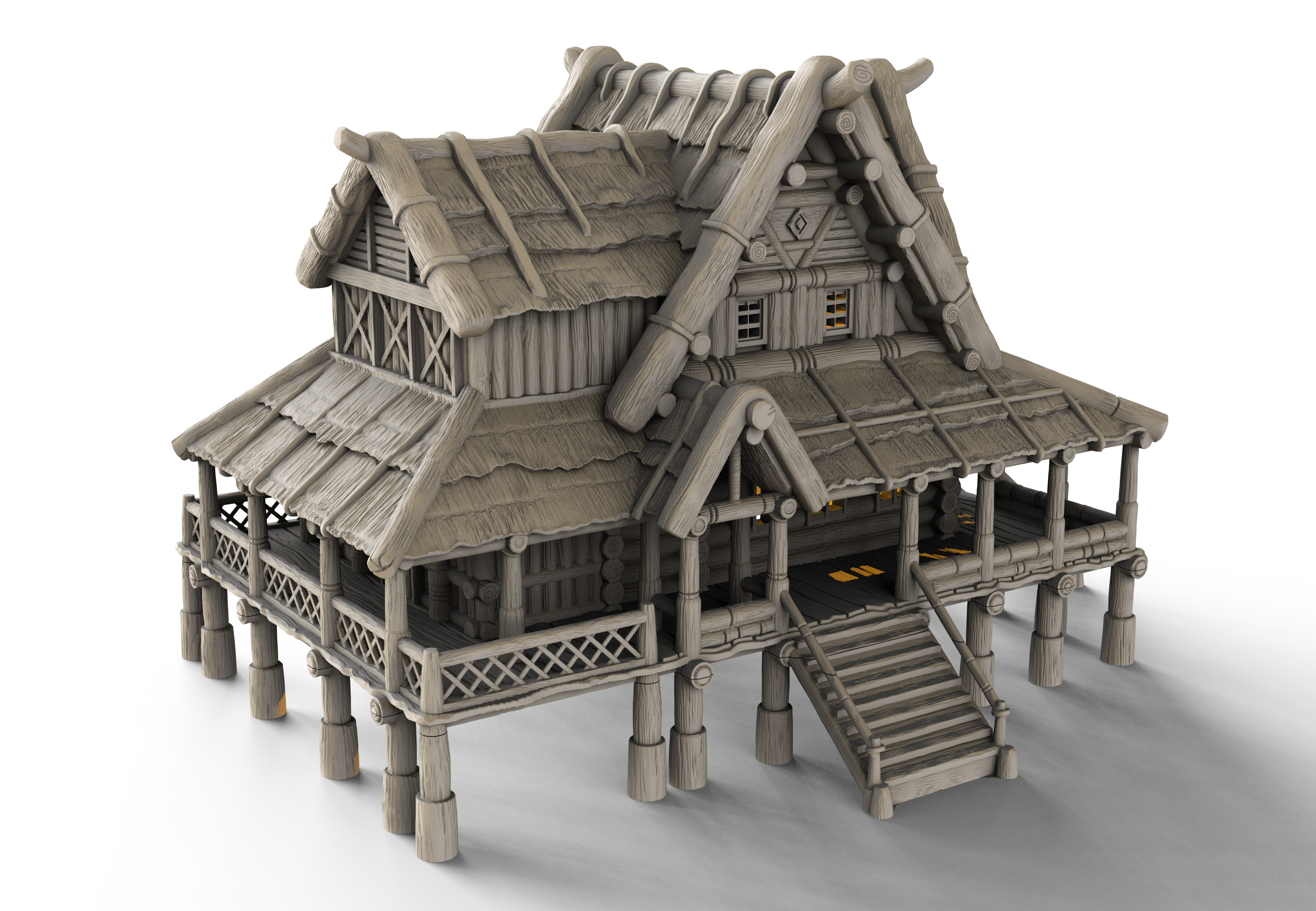 The Pirate City Hall on Piles