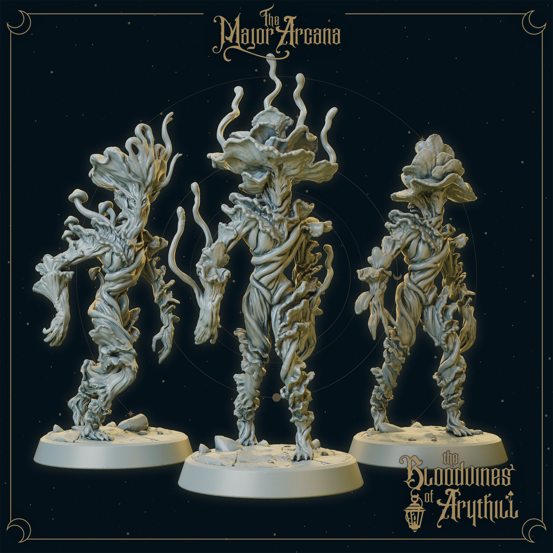 Myconid - 3 Variants - Myconid, Undead