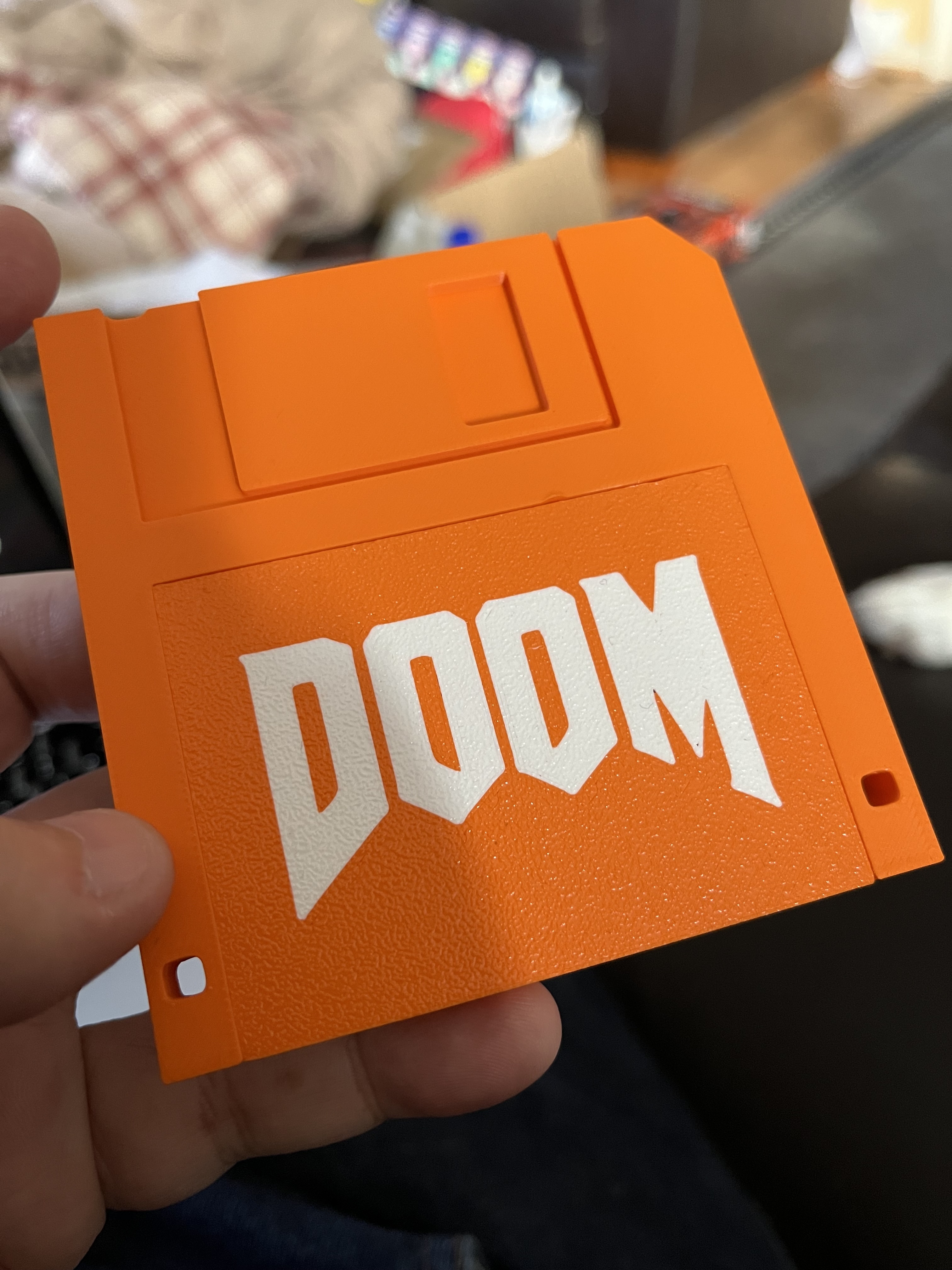 Floppy coasters w/ interchangable labels