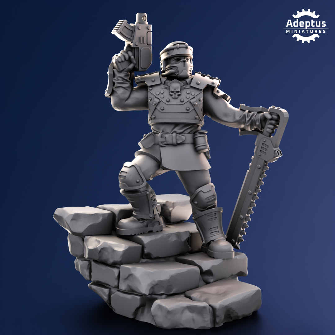 Commander. Steelstorm Regiment. Imperial Guard
