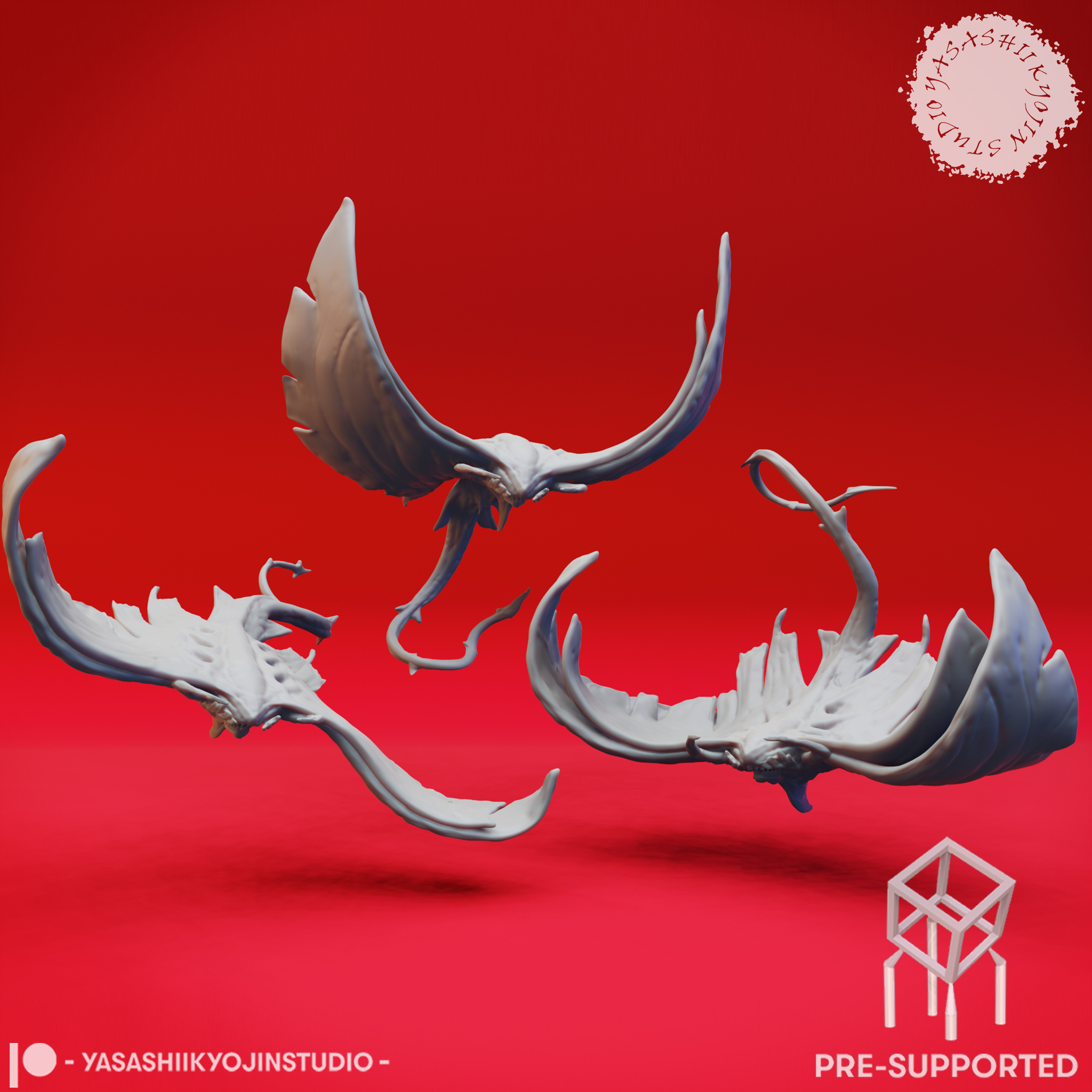 Ixitxachitl Swarm - Tabletop Miniatures (Pre-Supported)