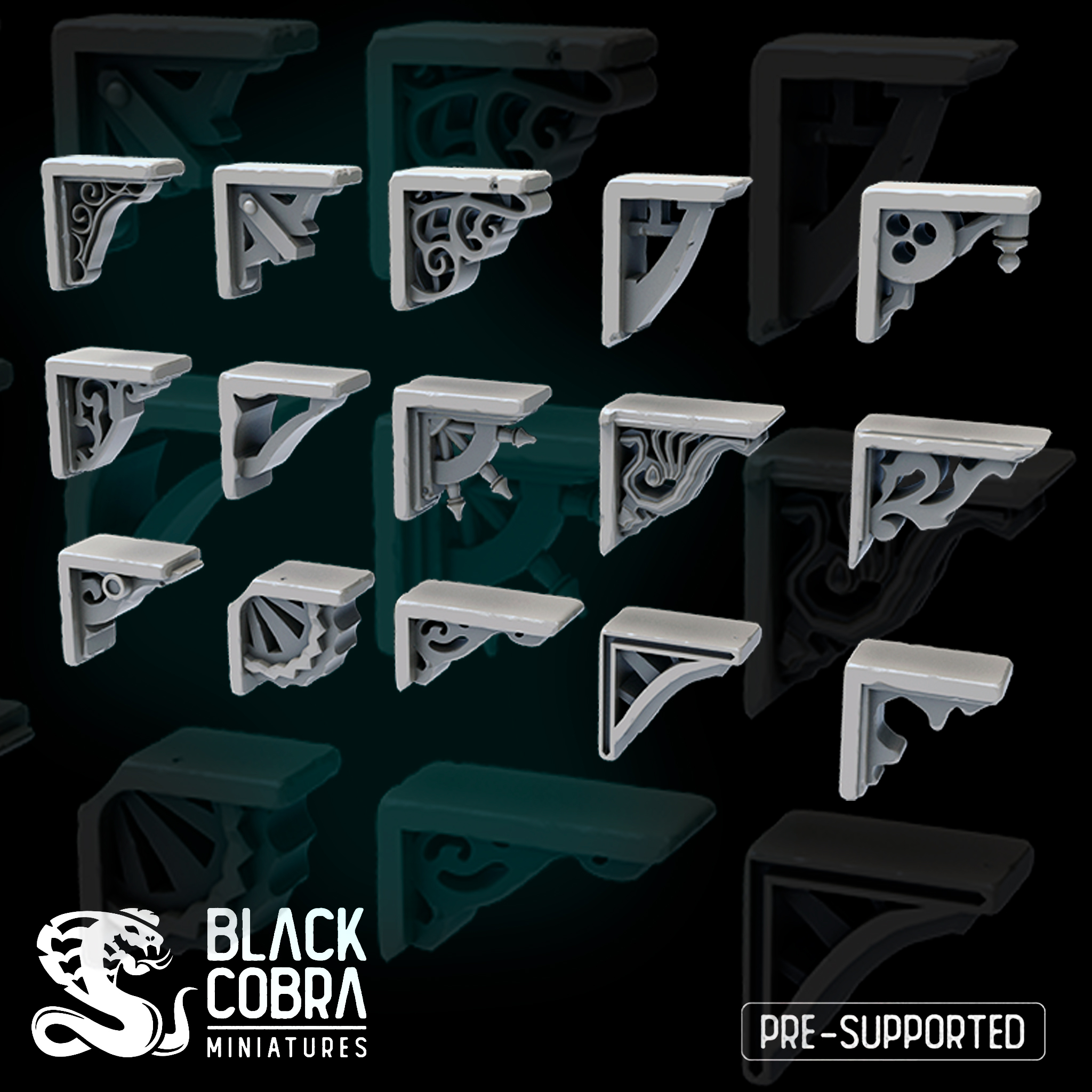 Corbels Set