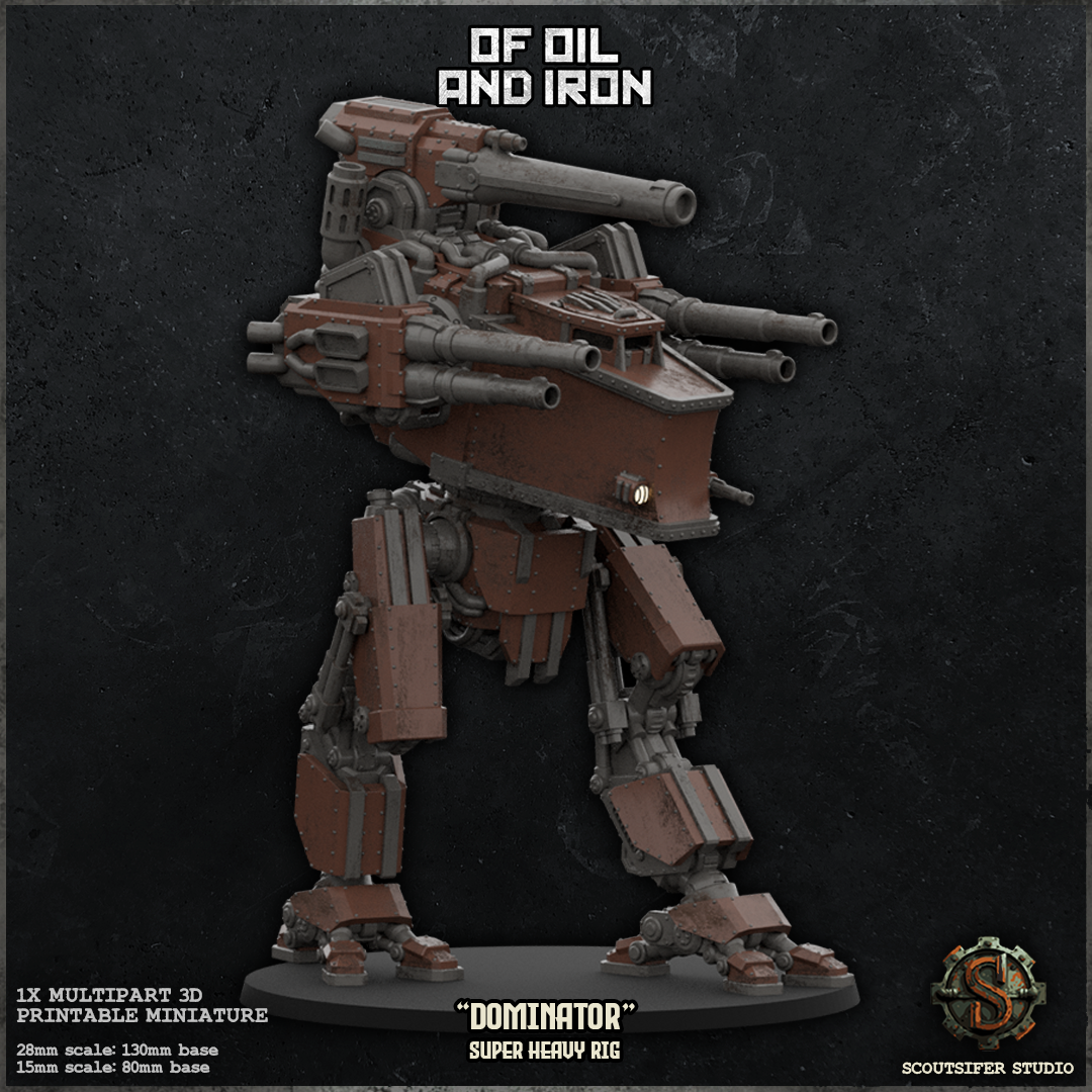 "Dominator" Colossal Rig | Dieselpunk Mech