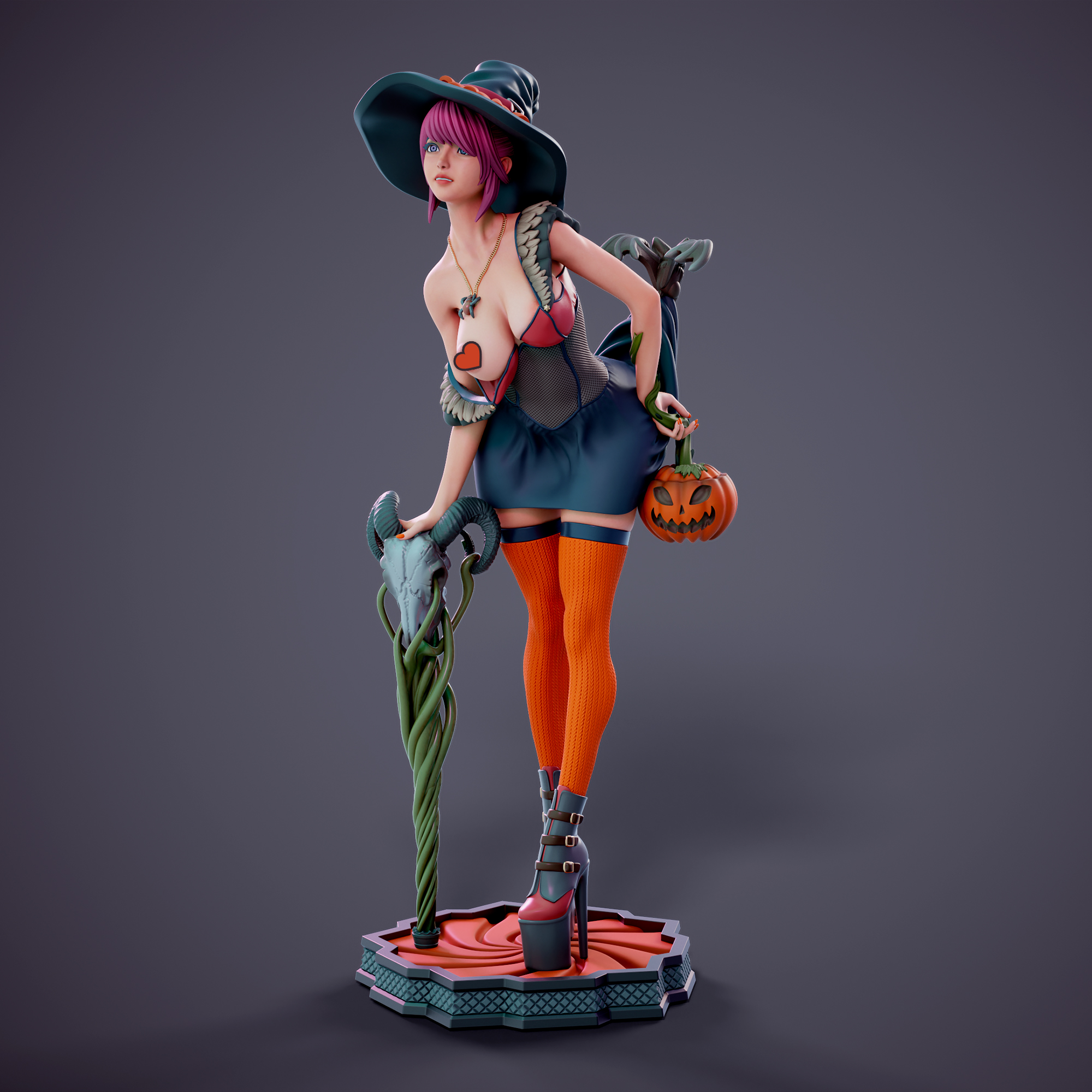 Halloween witch / A