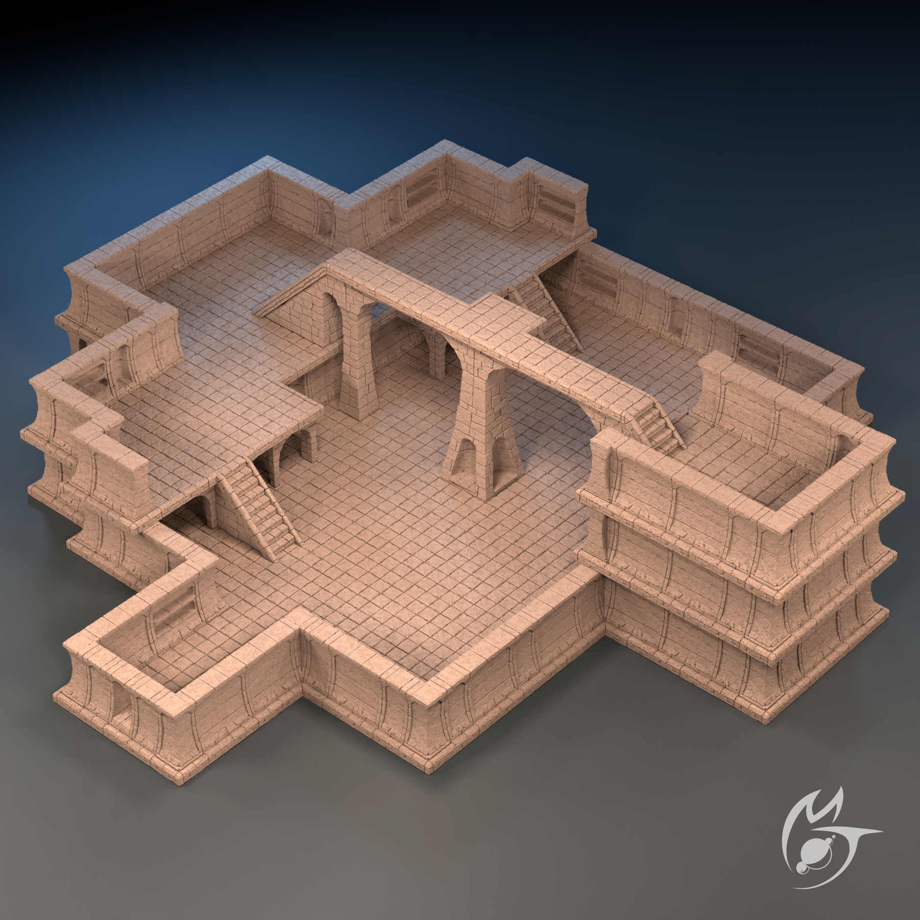 Draugar Ruins - modular OpenLOCK structure
