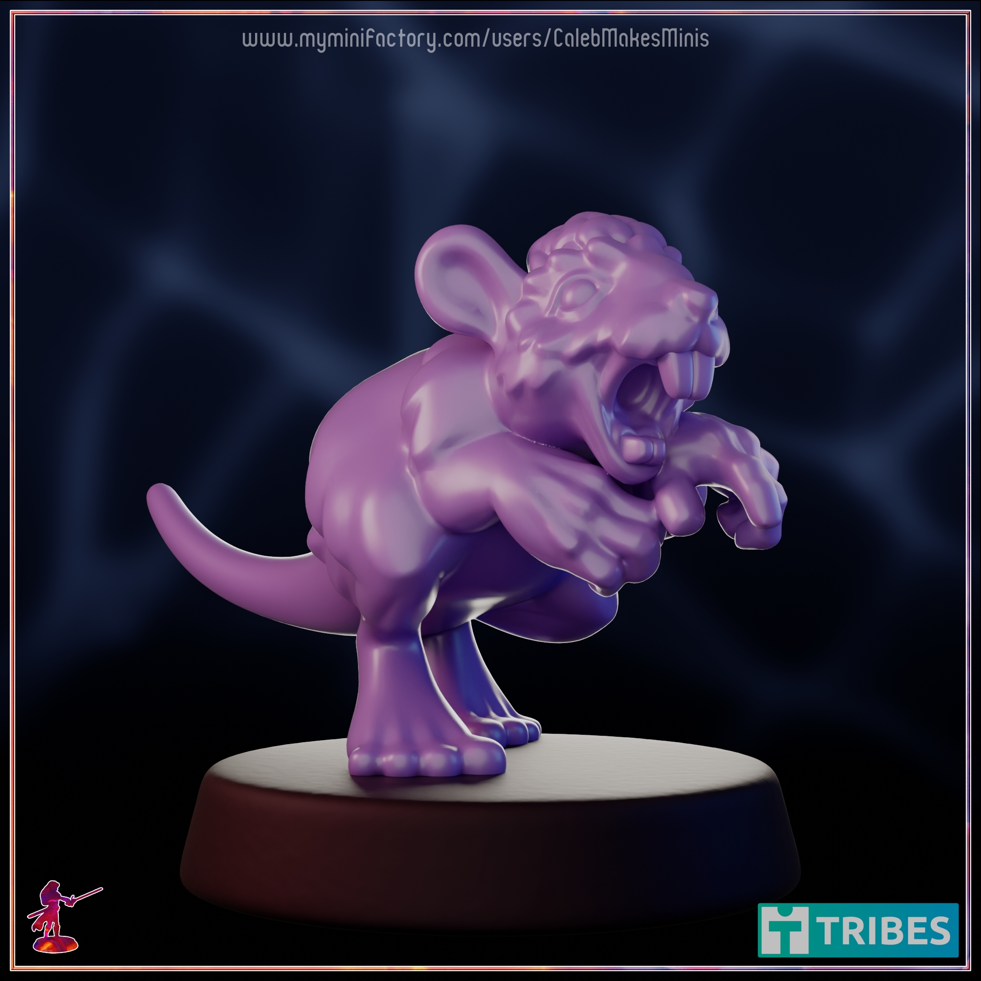 Cranio-Rodent (Version B) [PRE-SUPPORTED] | Halloween Series (2024 - "Aberrations")