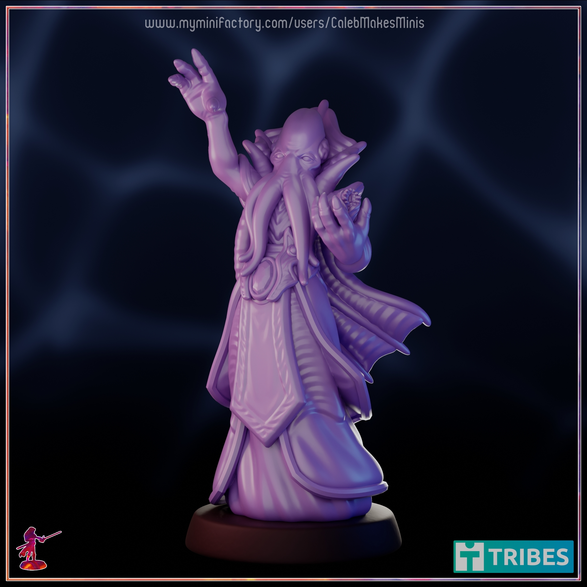 Mind Flayer Sire [PRE-SUPPORTED] | Halloween Series (2024 - "Aberrations")