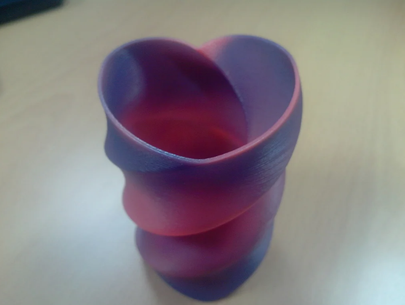 Valentines heart vase