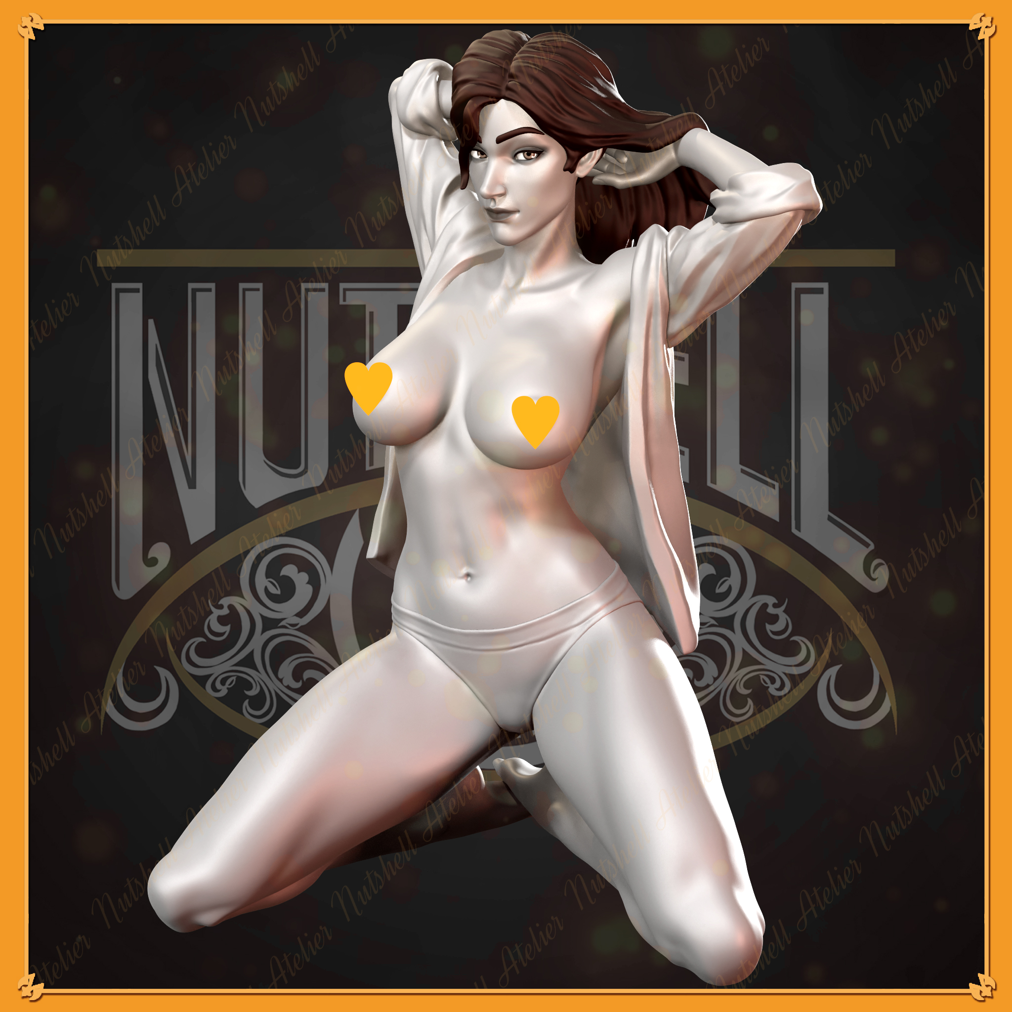 Nutshell Atelier - White Shirt girl 03(NSFW)