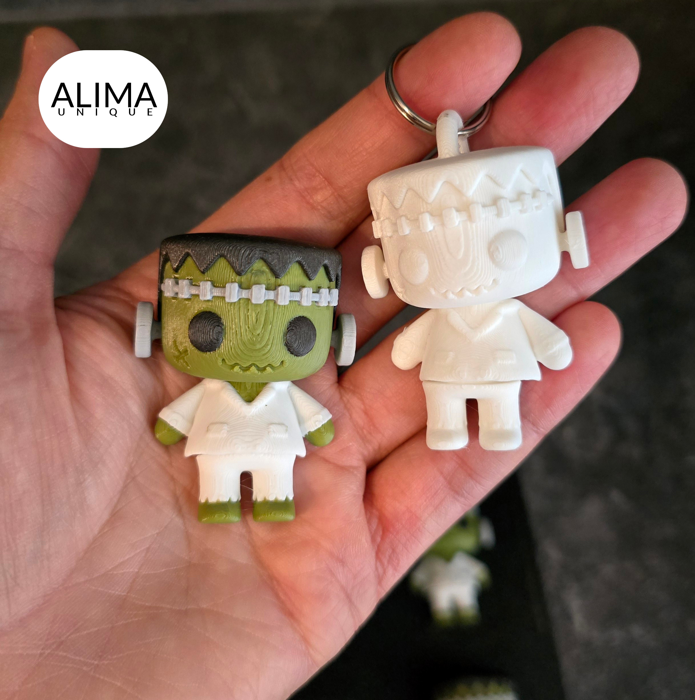Dr. Frankenstein flexi + keychain