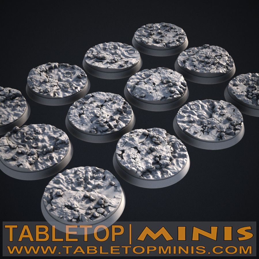 Acid Pools 40x40mm Circular Bases