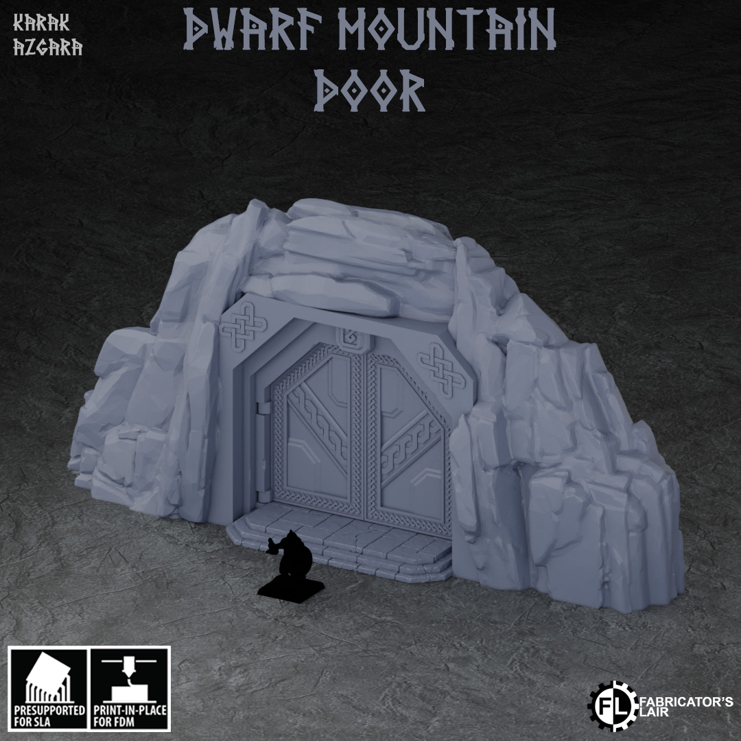 Dwarf Mountain Door