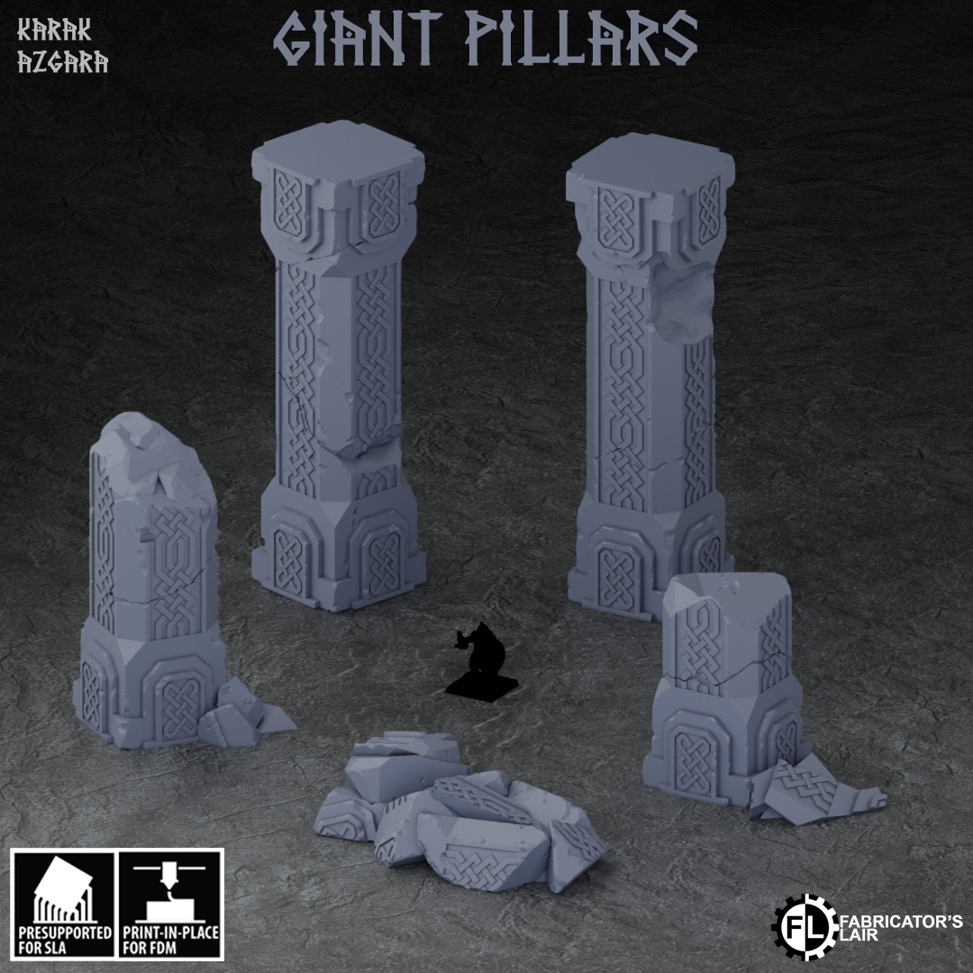 Dwarf Giant Pillars