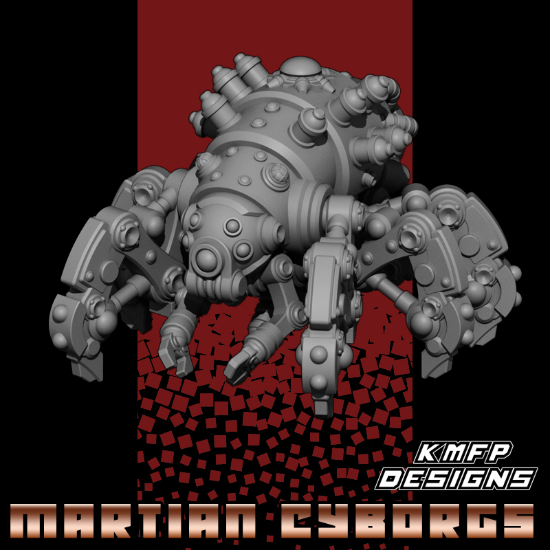 Martian Cyborg - Cyber Brain Walker