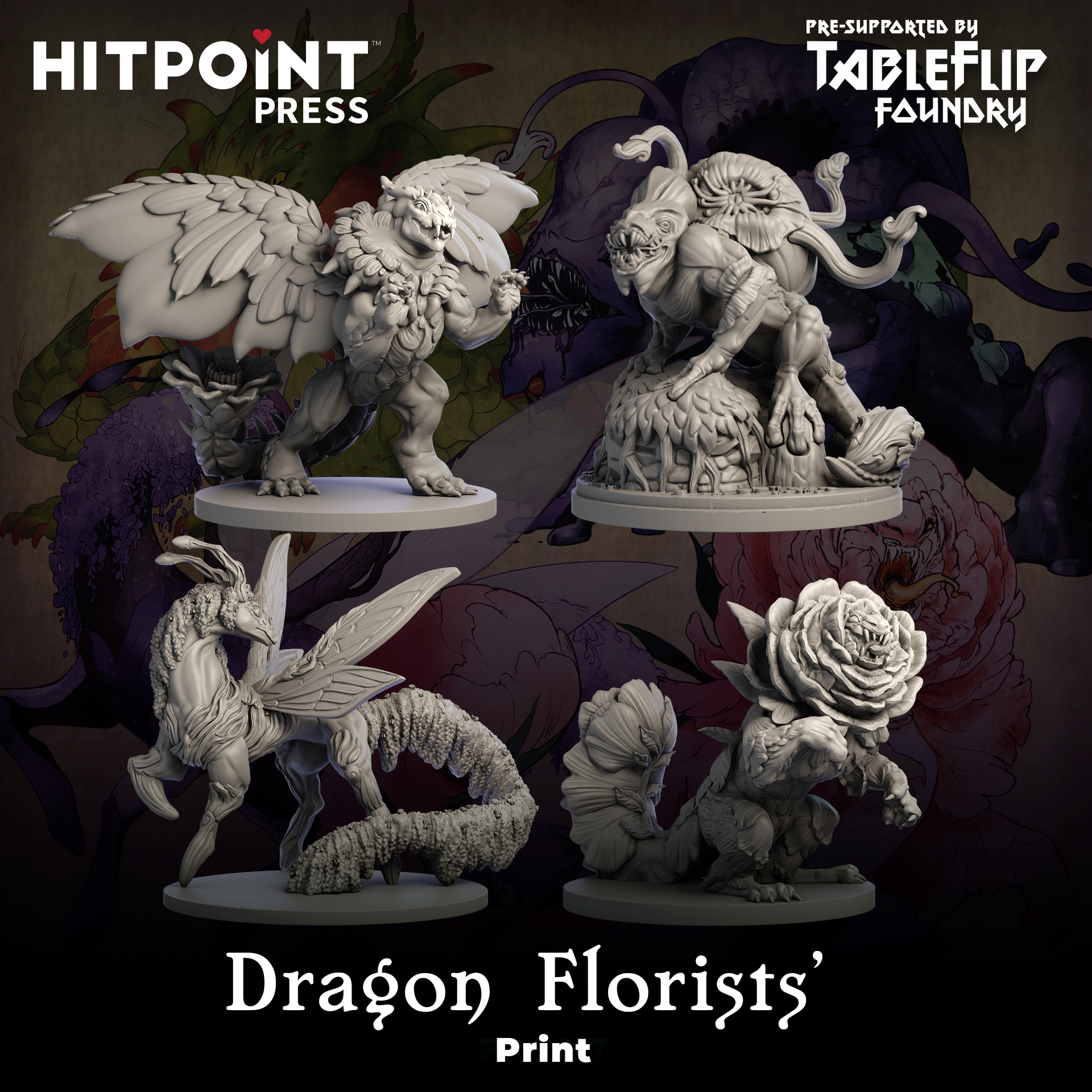 FLORAL DRAGONS - Dragon Florists’ Bundle