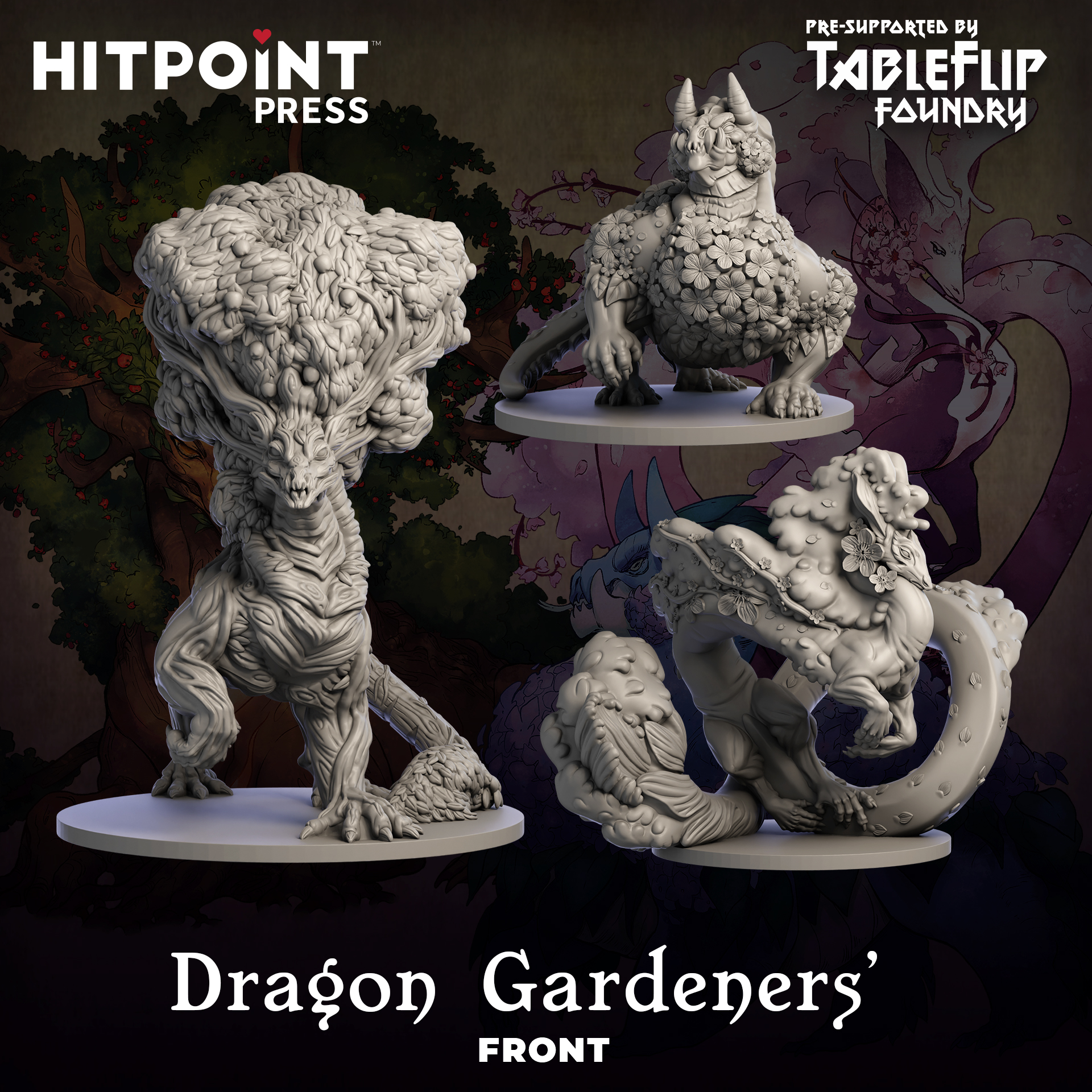 FLORAL DRAGONS - Dragon Gardeners’ Bundle