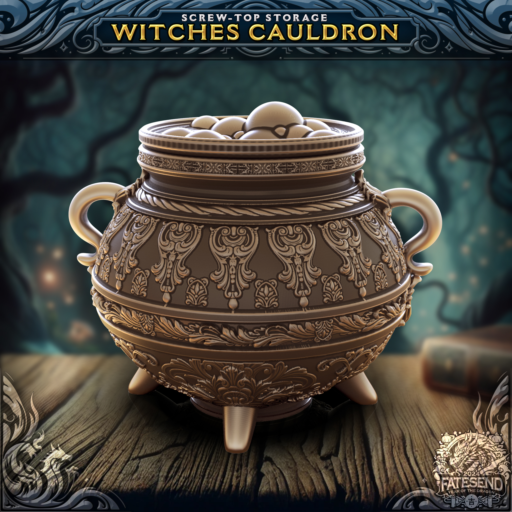 Witches Cauldron - Dice Vault