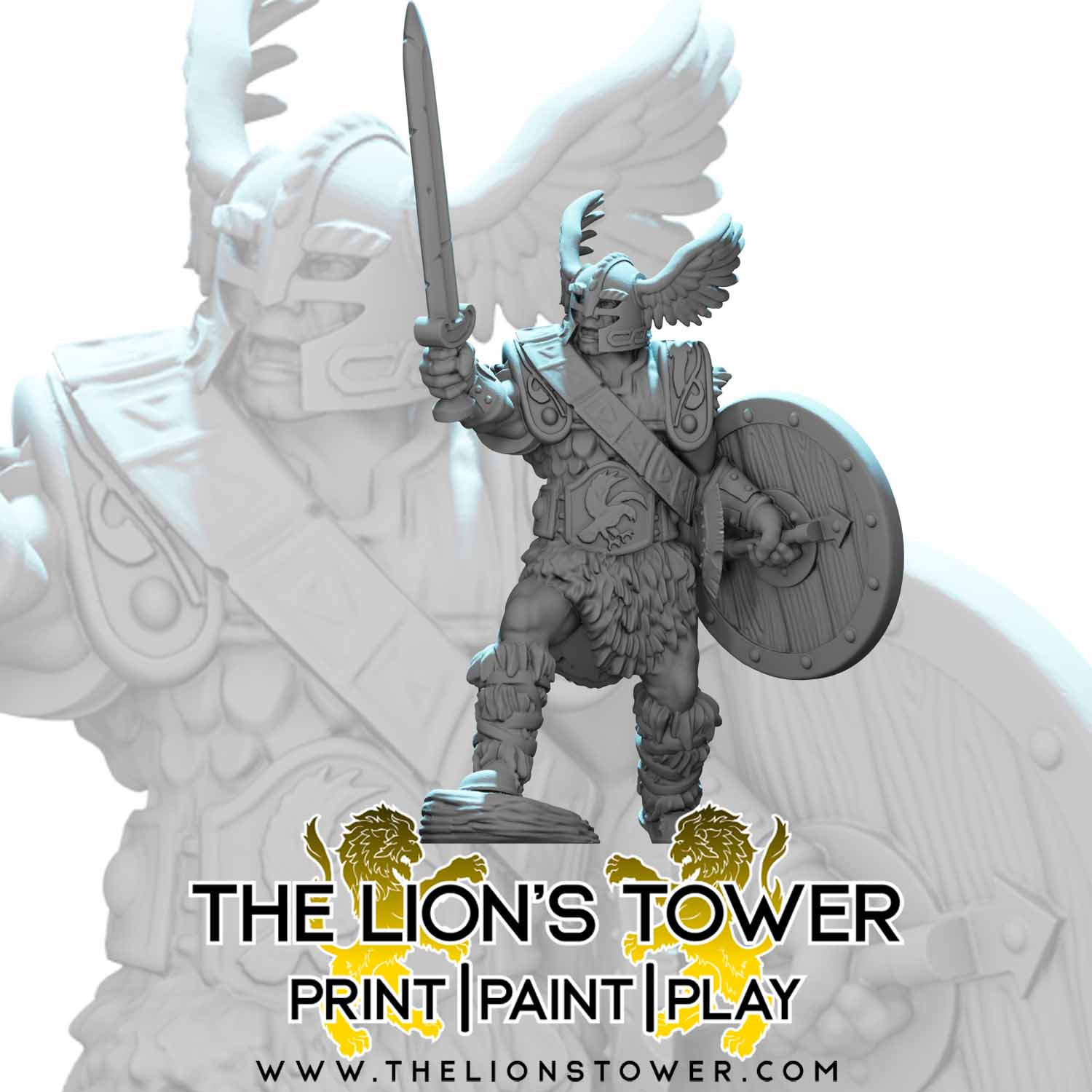 NorthLord - 32mm scale presupported miniature