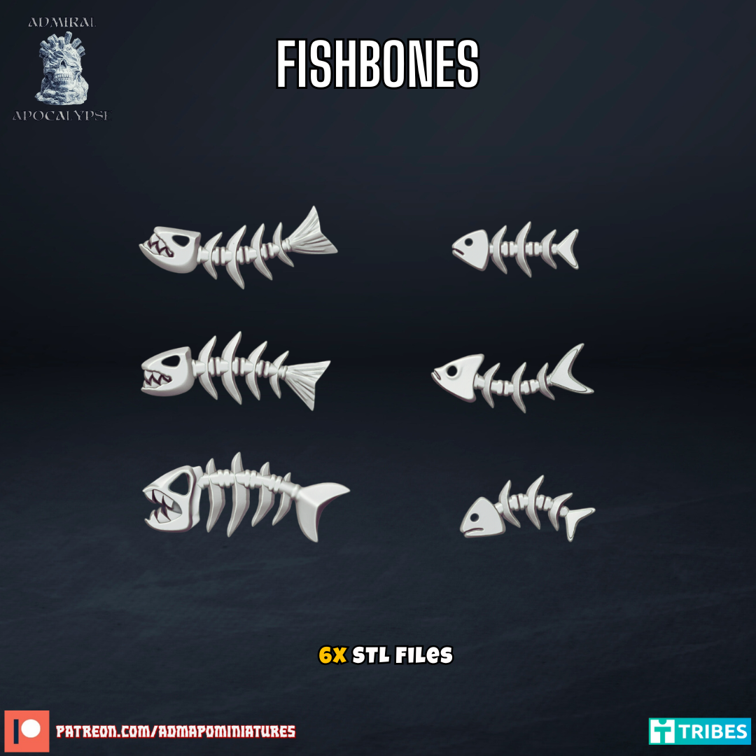 Fishbones (Basing Bits/Pre supported)