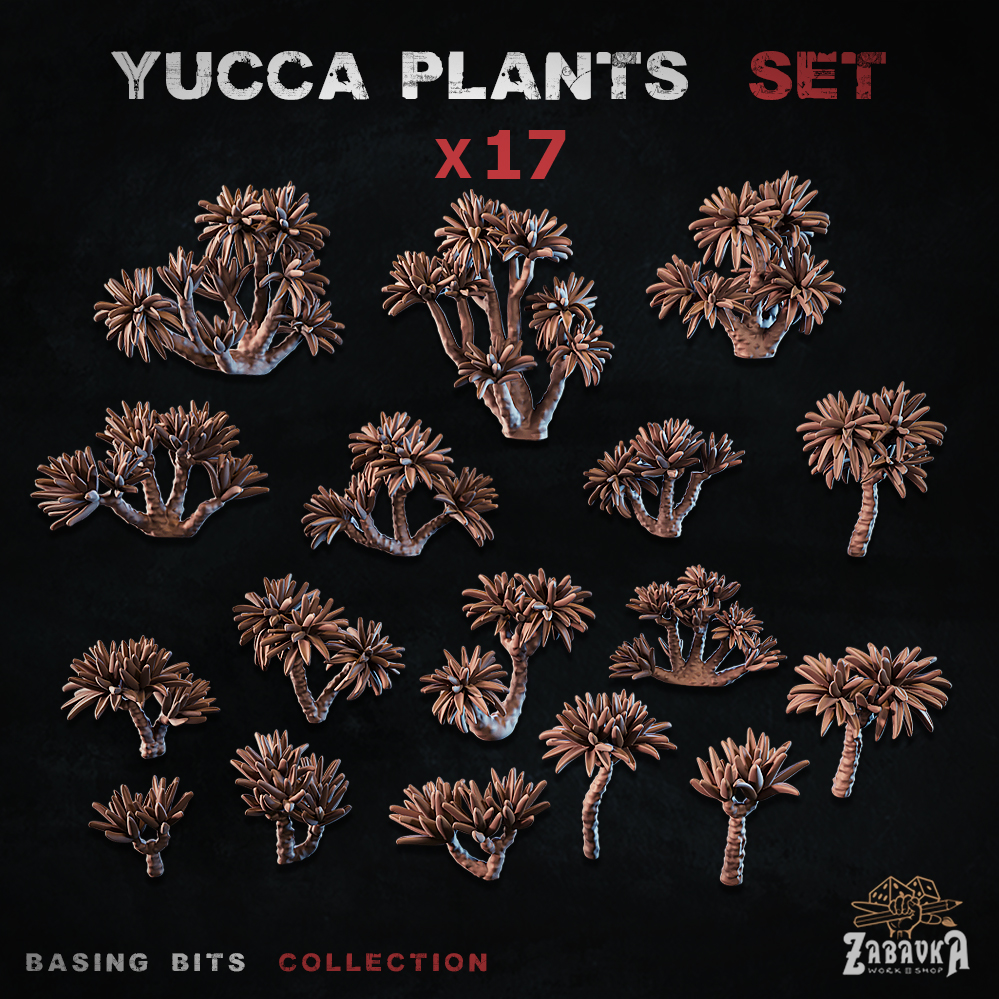 Yucca plants - Basing Bits (Plants)