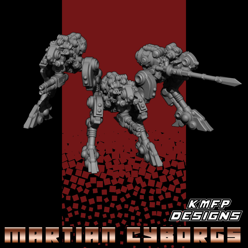 Martian Cyborg - Dynamo Strider V2