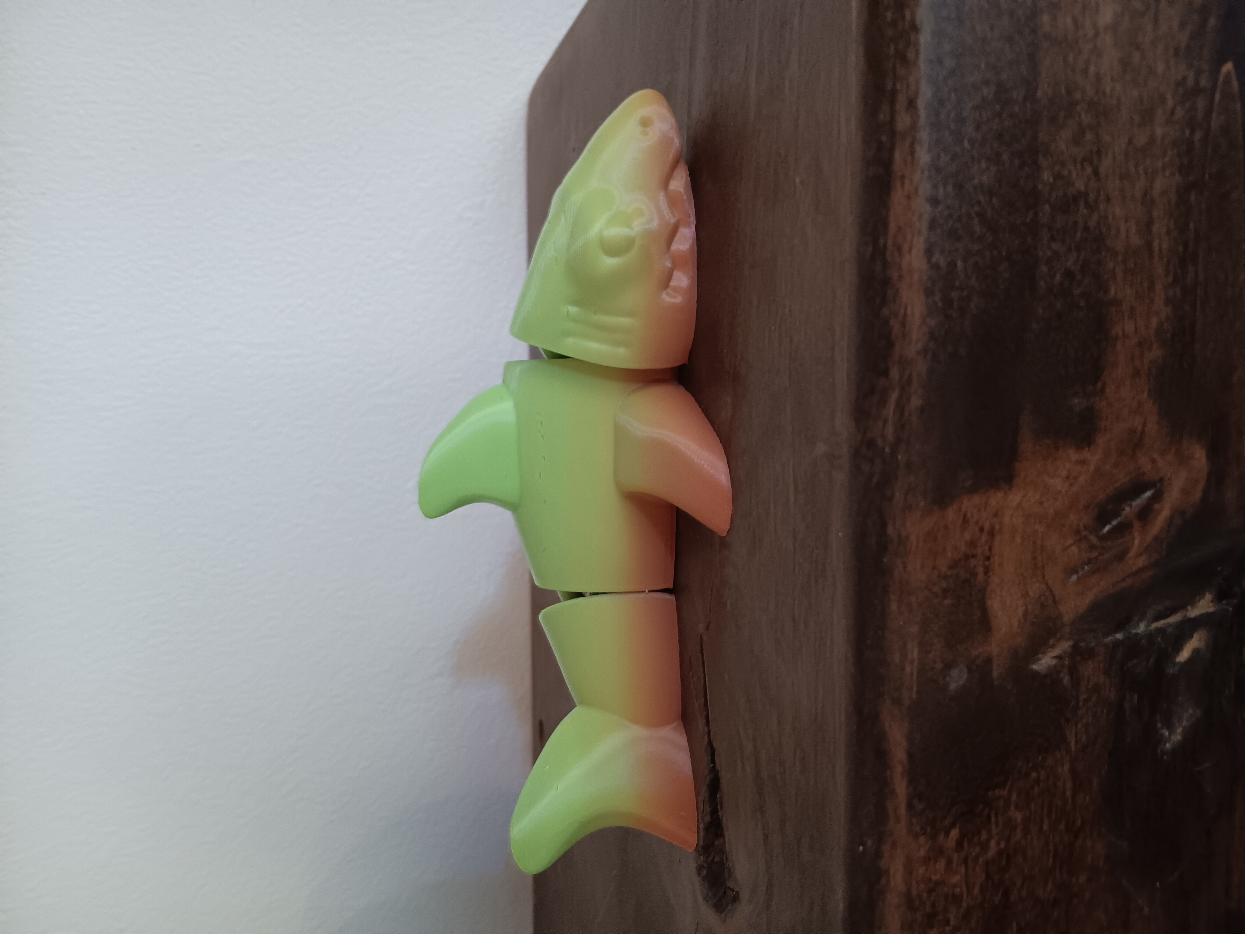 Shark - Flexi Fidget toy - Print in place