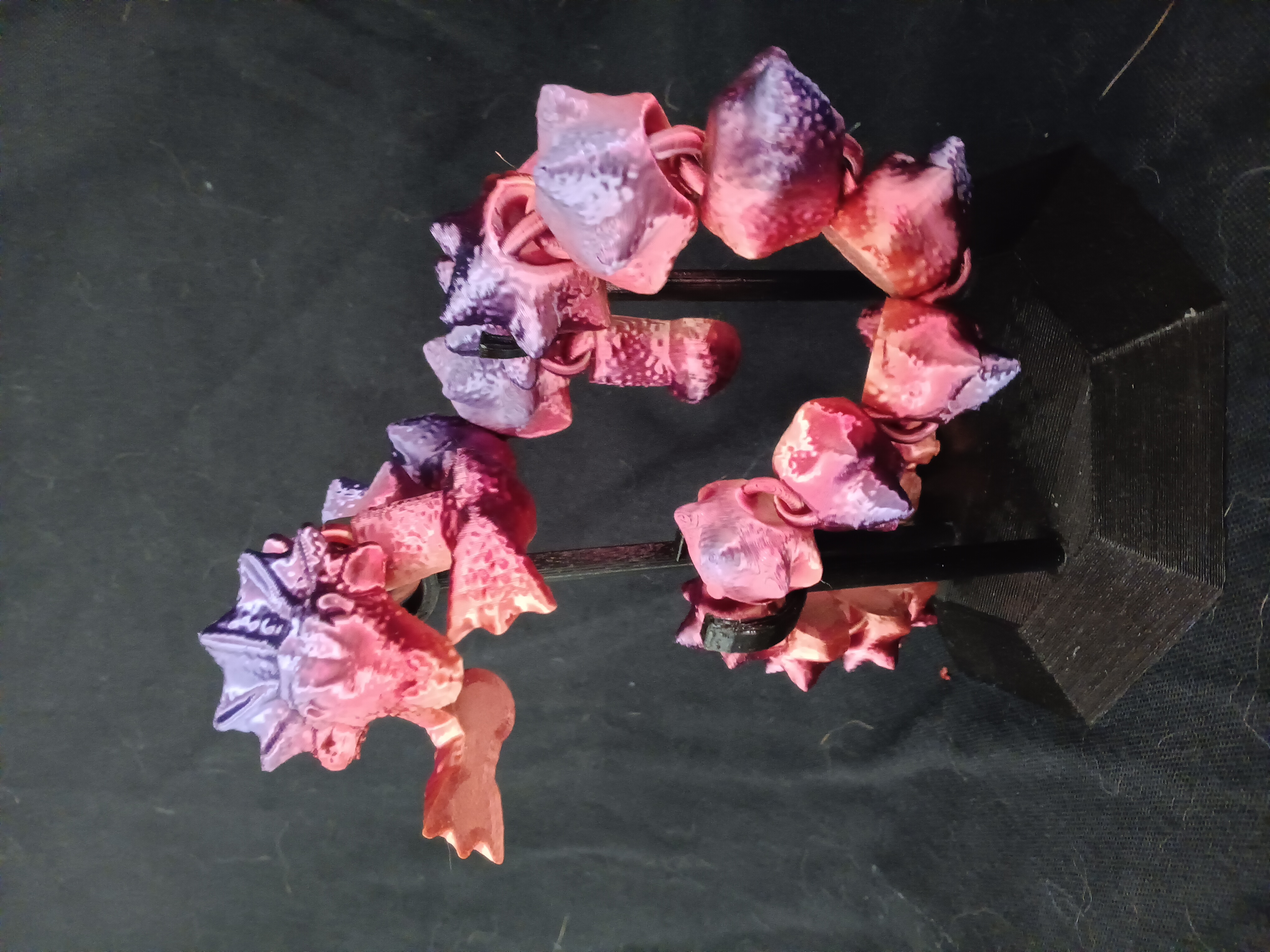 Sea Dragon - flexi fidget toy - articulated - print in place